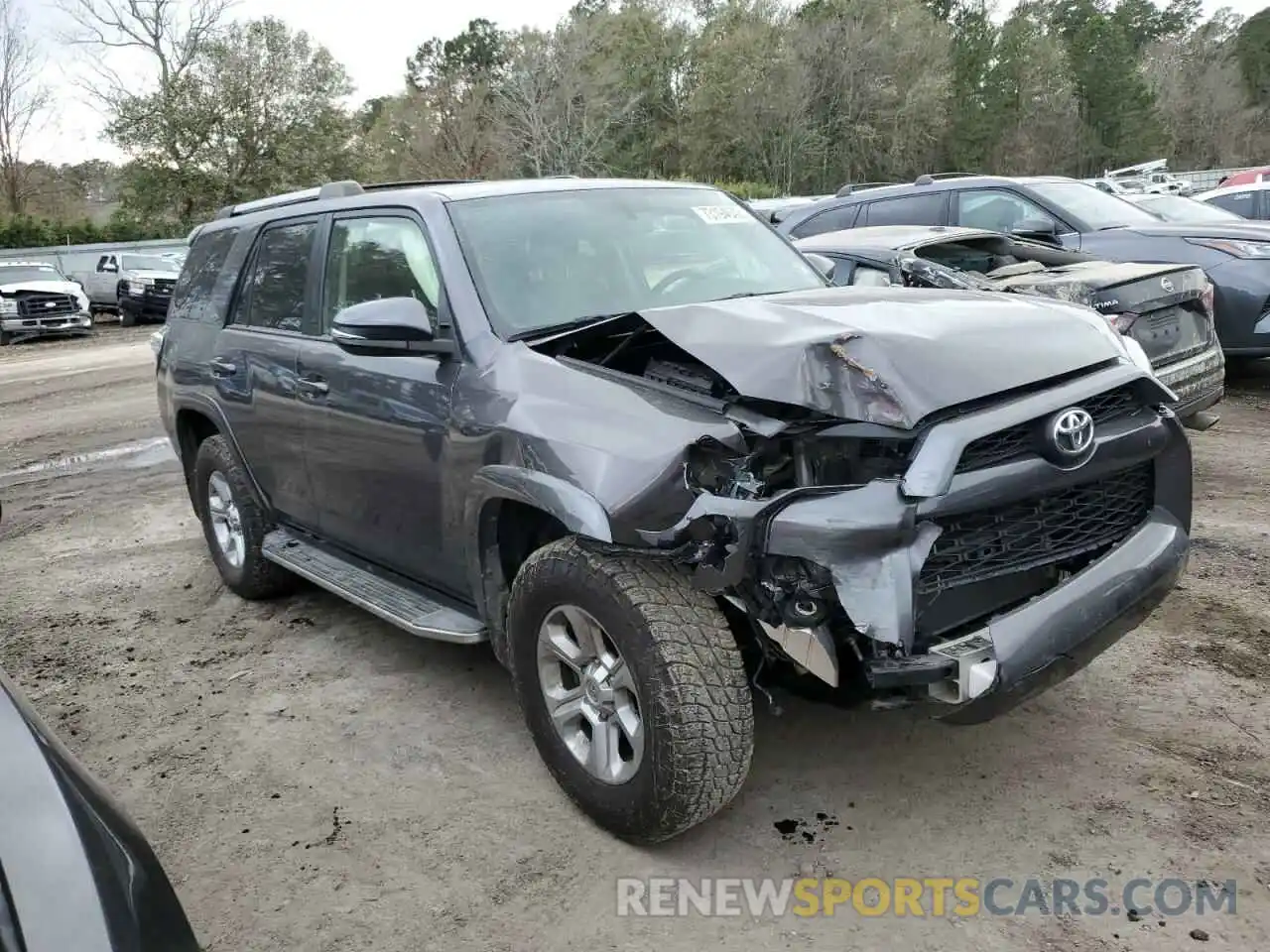 4 Photograph of a damaged car JTEZU5JR7K5210294 TOYOTA 4RUNNER 2019