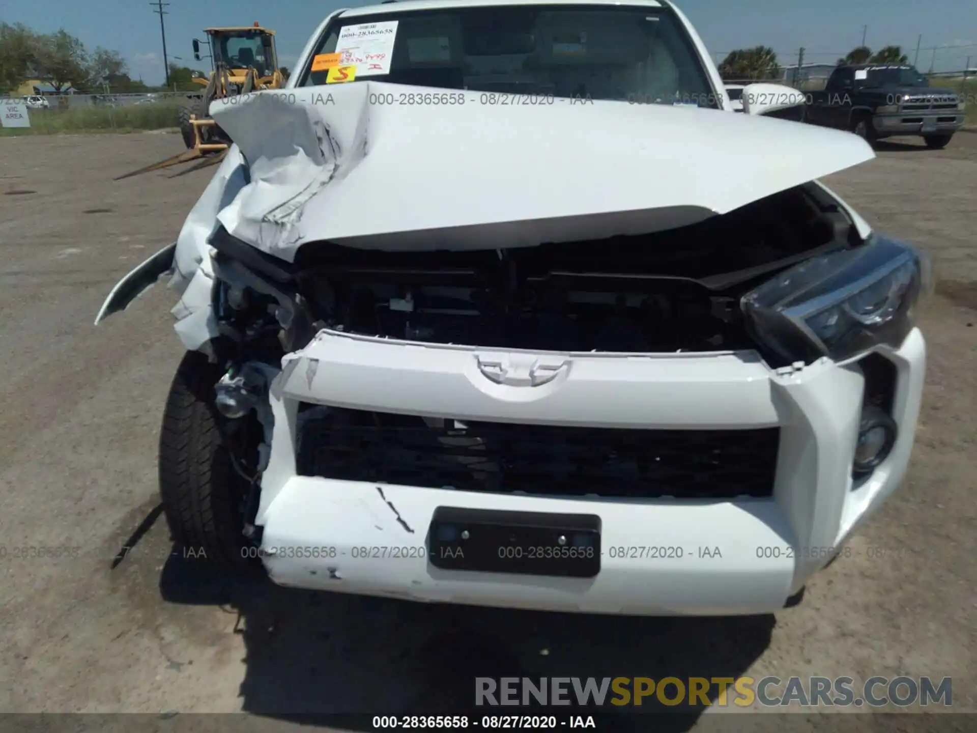 6 Photograph of a damaged car JTEZU5JR7K5212370 TOYOTA 4RUNNER 2019