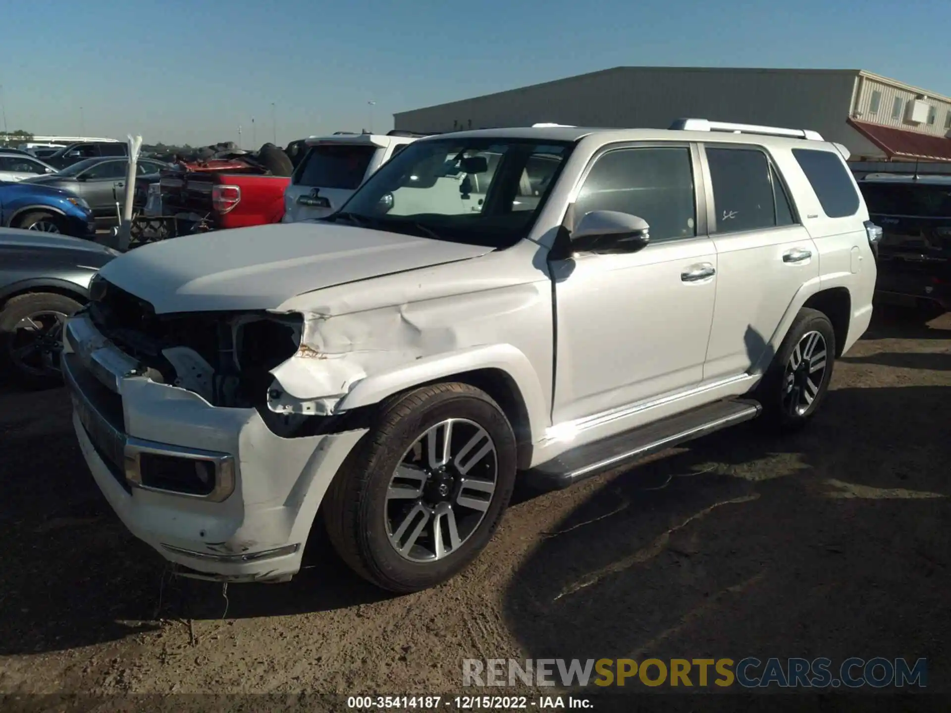 2 Photograph of a damaged car JTEZU5JR8K5198642 TOYOTA 4RUNNER 2019