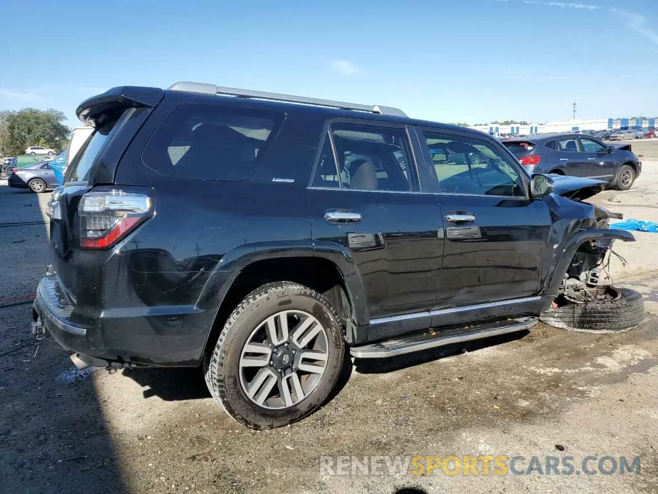 3 Photograph of a damaged car JTEZU5JR8K5199130 TOYOTA 4RUNNER 2019