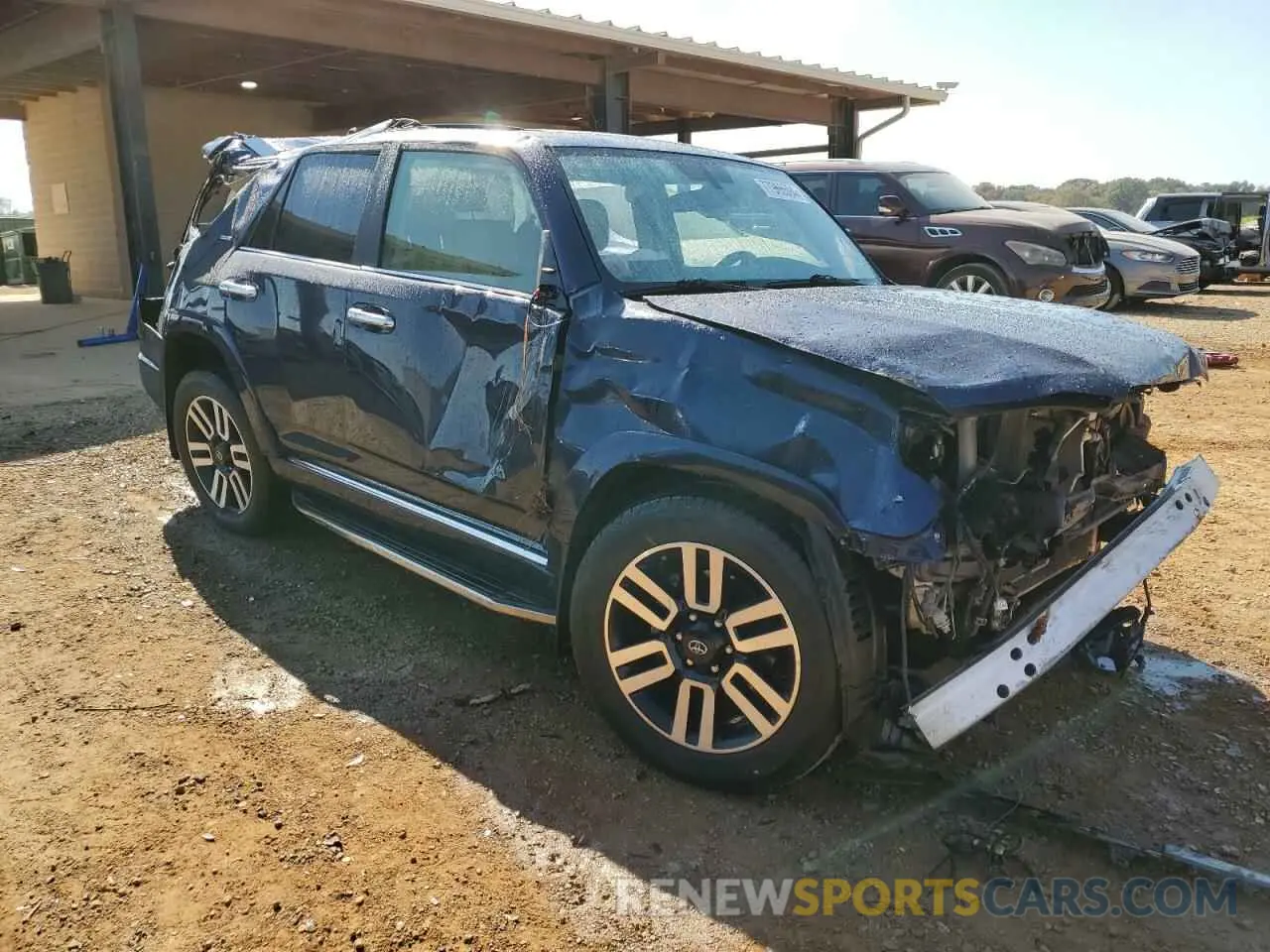 4 Photograph of a damaged car JTEZU5JR8K5206626 TOYOTA 4RUNNER 2019