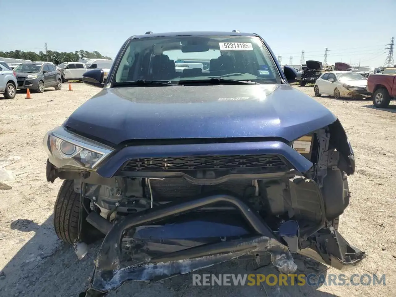 5 Photograph of a damaged car JTEZU5JR8K5210109 TOYOTA 4RUNNER 2019