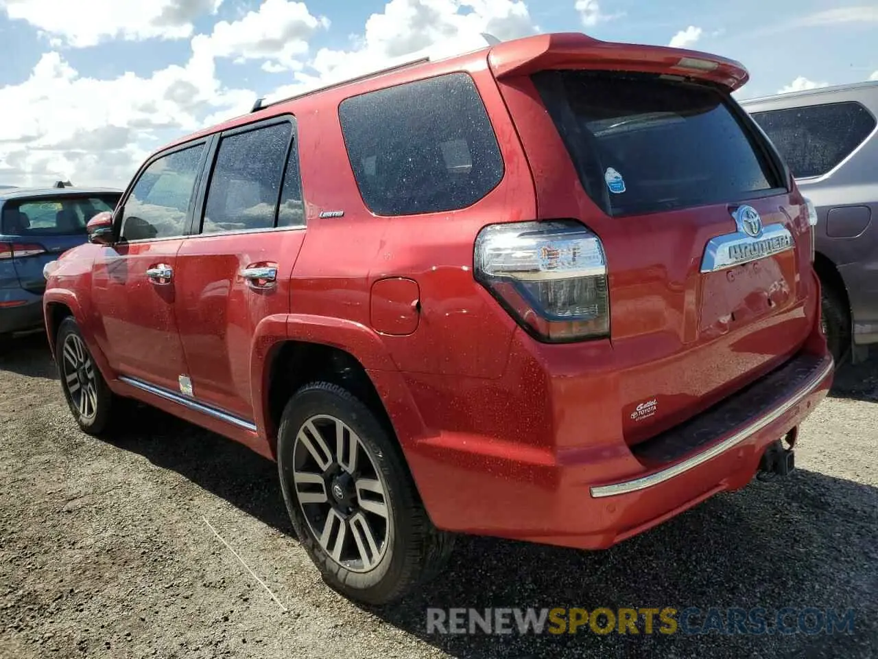 2 Photograph of a damaged car JTEZU5JR8K5211843 TOYOTA 4RUNNER 2019