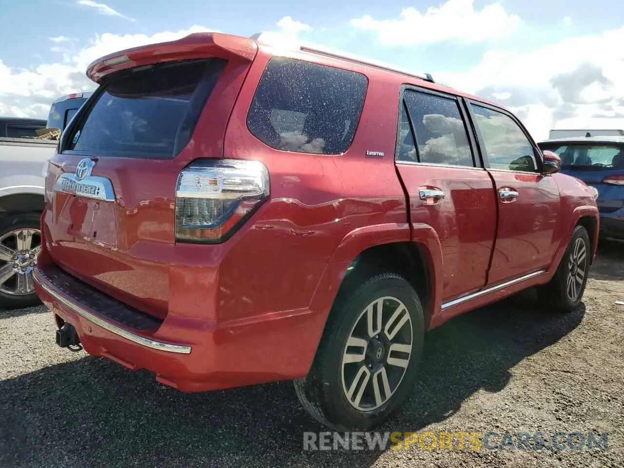 3 Photograph of a damaged car JTEZU5JR8K5211843 TOYOTA 4RUNNER 2019
