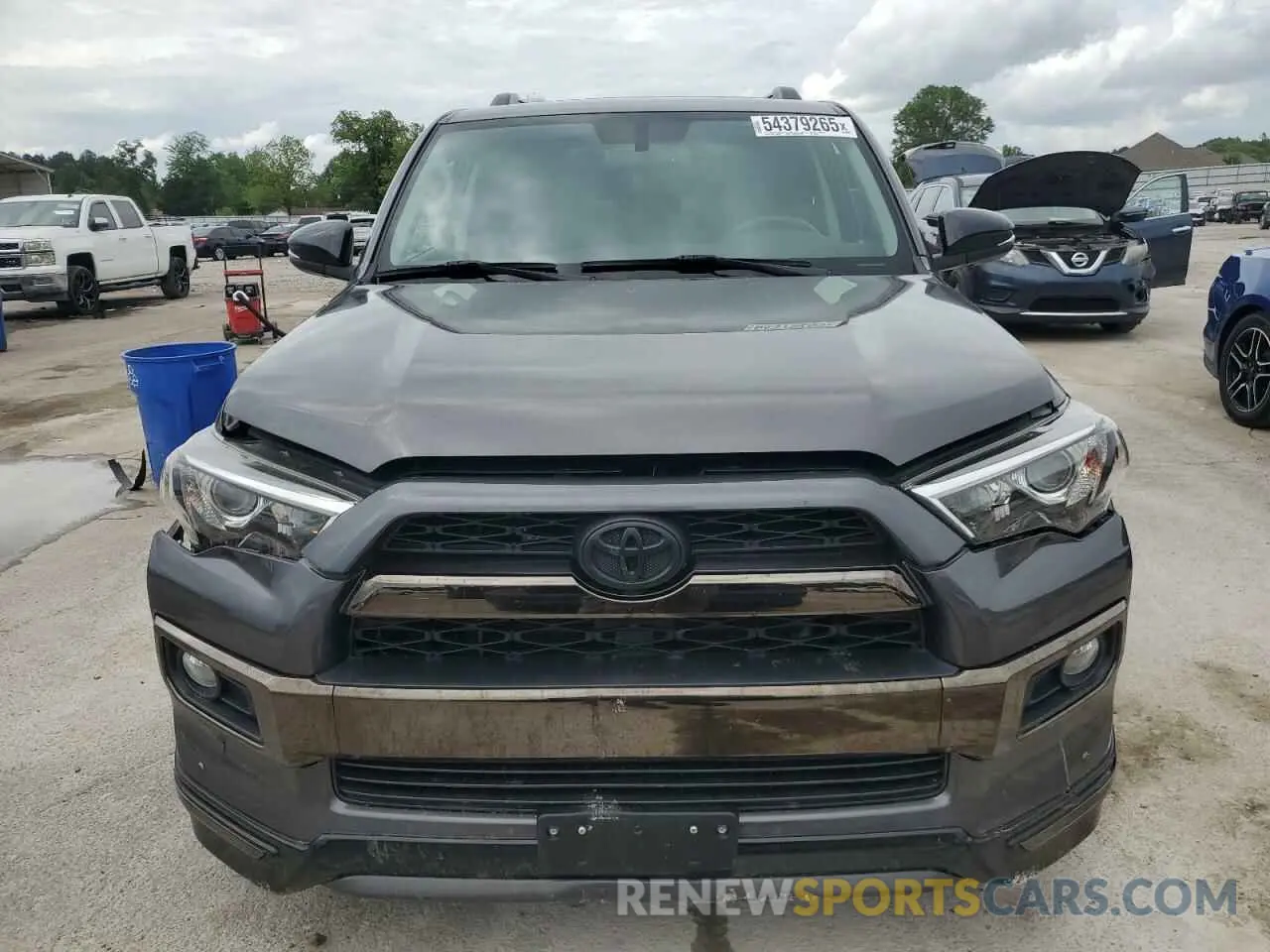 5 Photograph of a damaged car JTEZU5JR9K5192543 TOYOTA 4RUNNER 2019
