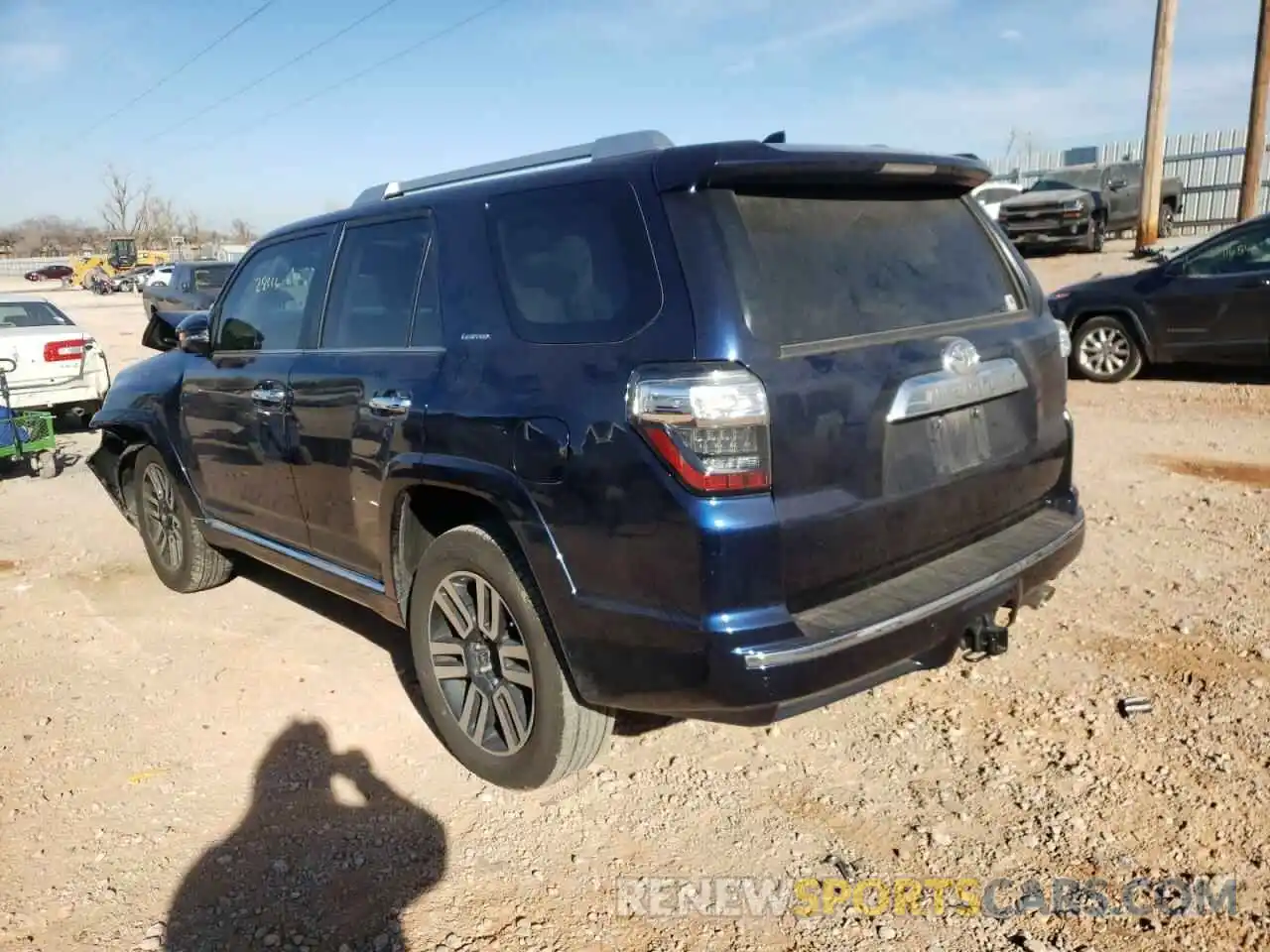 3 Photograph of a damaged car JTEZU5JR9K5193305 TOYOTA 4RUNNER 2019