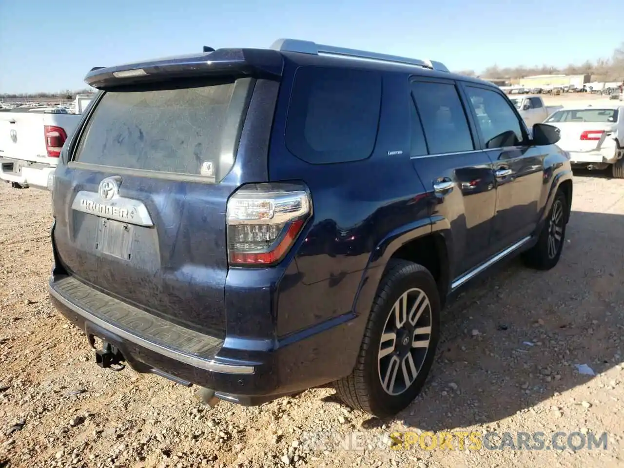 4 Photograph of a damaged car JTEZU5JR9K5193305 TOYOTA 4RUNNER 2019