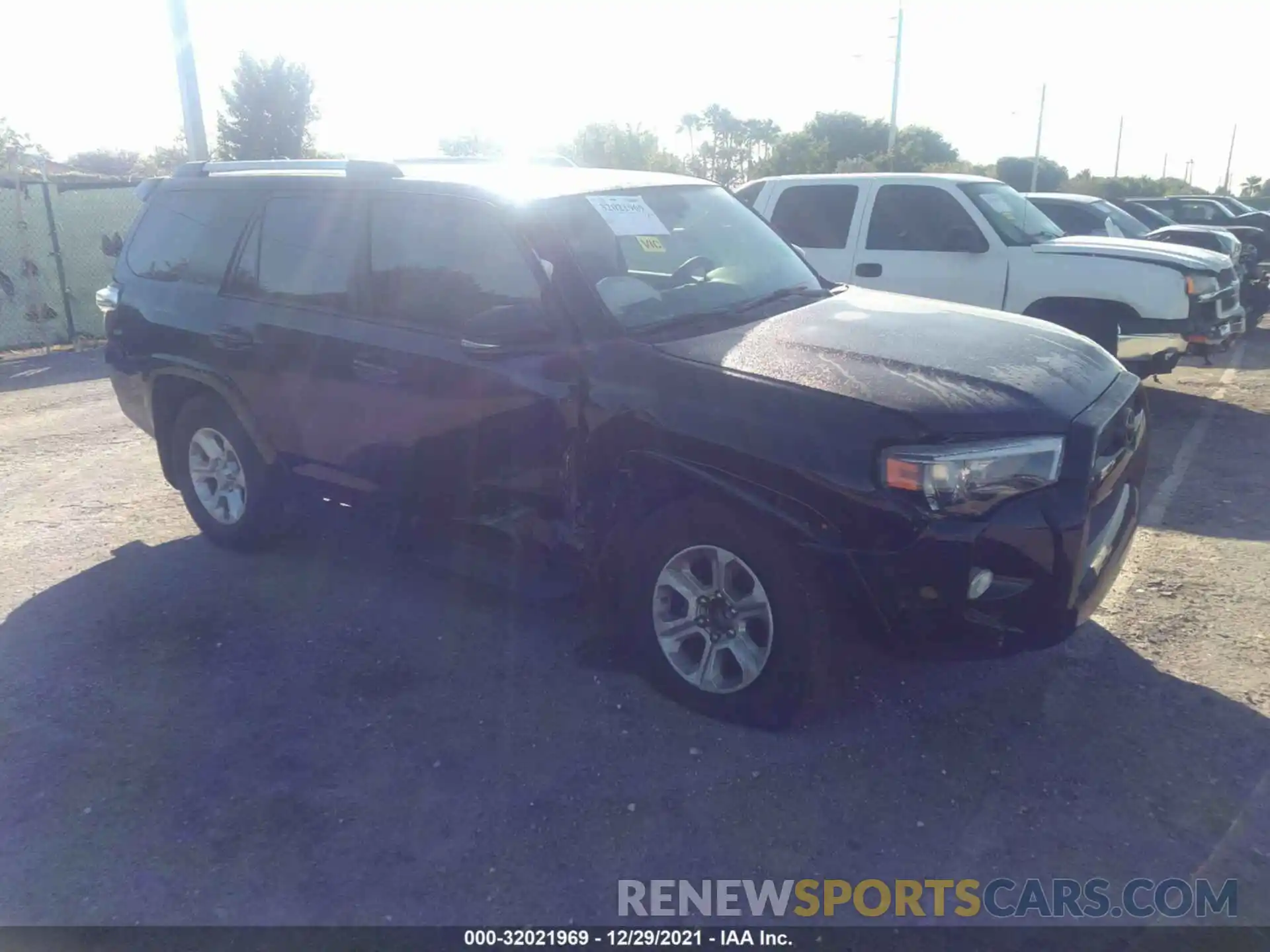 1 Photograph of a damaged car JTEZU5JR9K5201127 TOYOTA 4RUNNER 2019