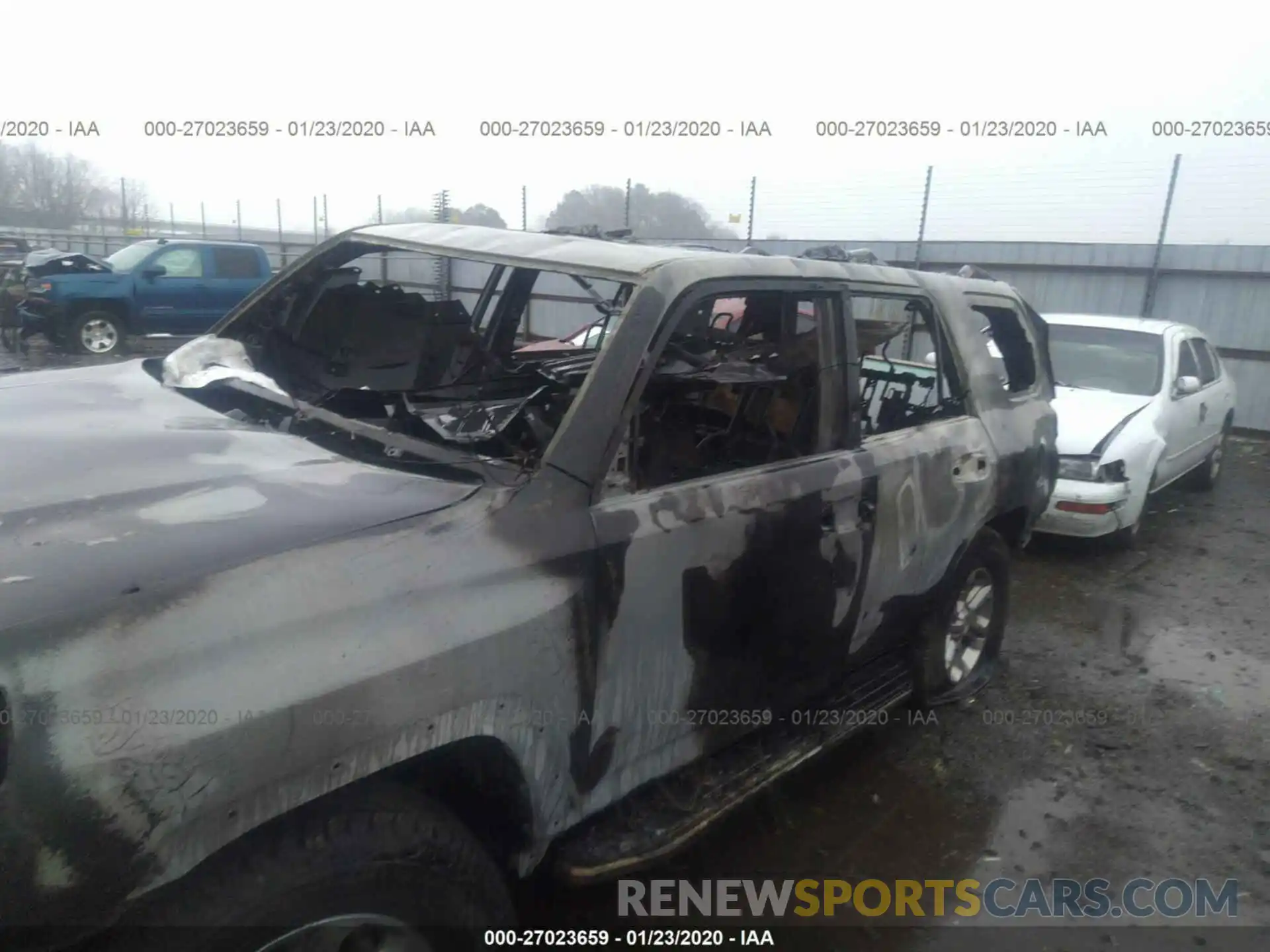 6 Photograph of a damaged car JTEZU5JR9K5209096 TOYOTA 4RUNNER 2019