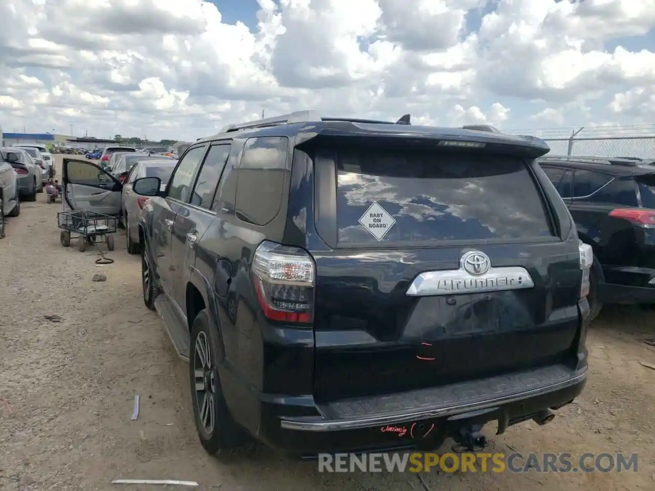 3 Photograph of a damaged car JTEZU5JR9K5212483 TOYOTA 4RUNNER 2019