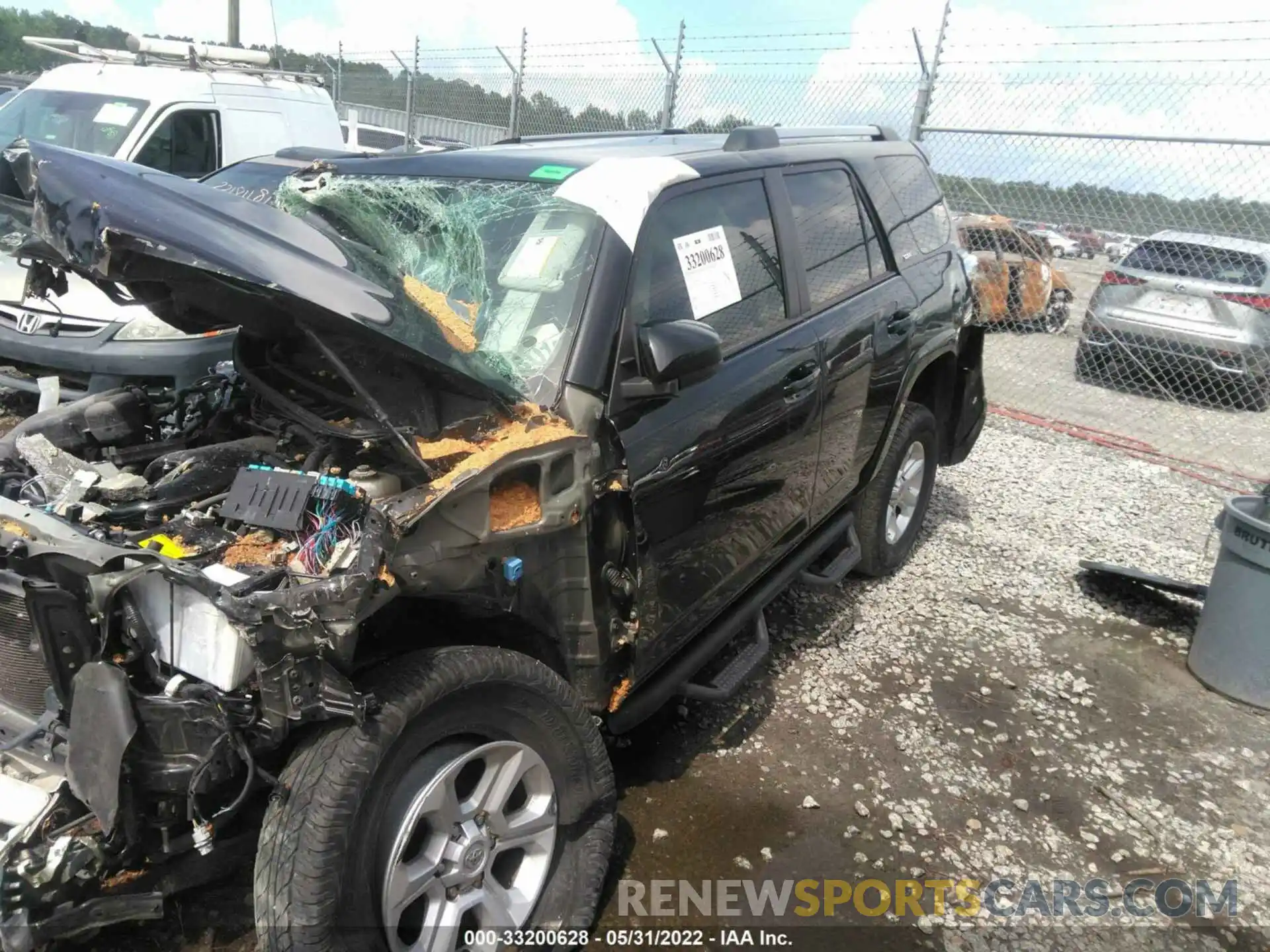 2 Photograph of a damaged car JTEZU5JR9K5213424 TOYOTA 4RUNNER 2019