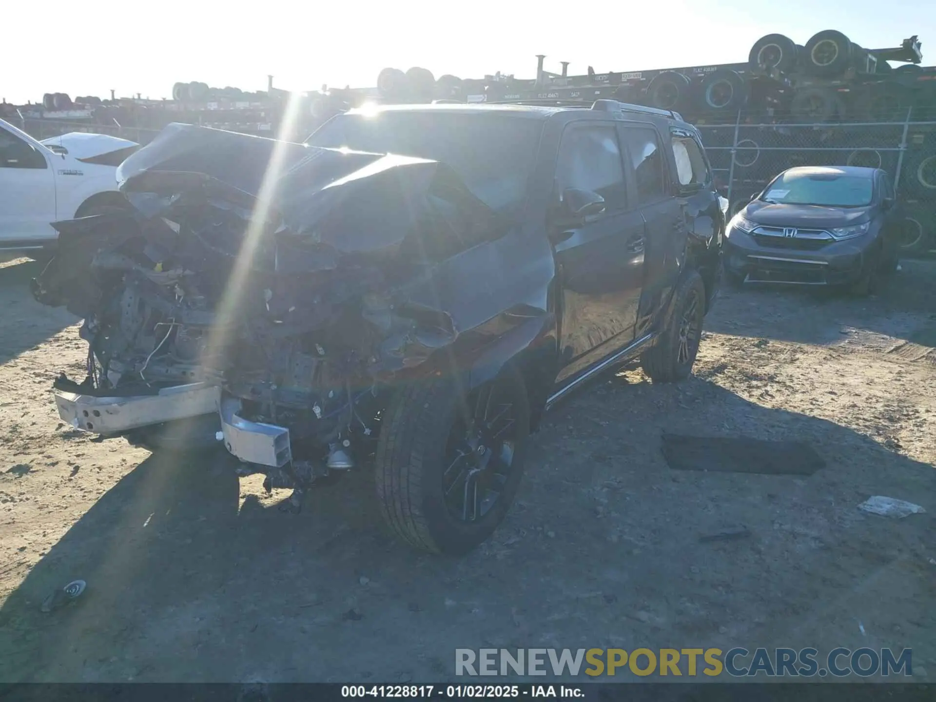 2 Photograph of a damaged car JTEZU5JRXK5200651 TOYOTA 4RUNNER 2019