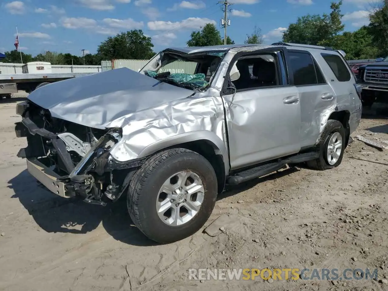 1 Photograph of a damaged car JTEZU5JRXK5200794 TOYOTA 4RUNNER 2019