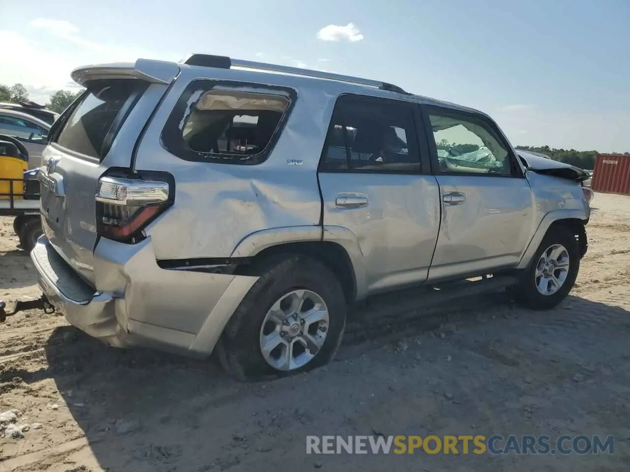 3 Photograph of a damaged car JTEZU5JRXK5200794 TOYOTA 4RUNNER 2019