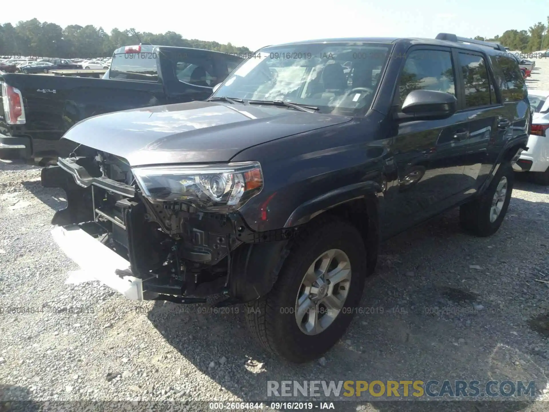 2 Photograph of a damaged car JTEZU5JRXK5201878 TOYOTA 4RUNNER 2019