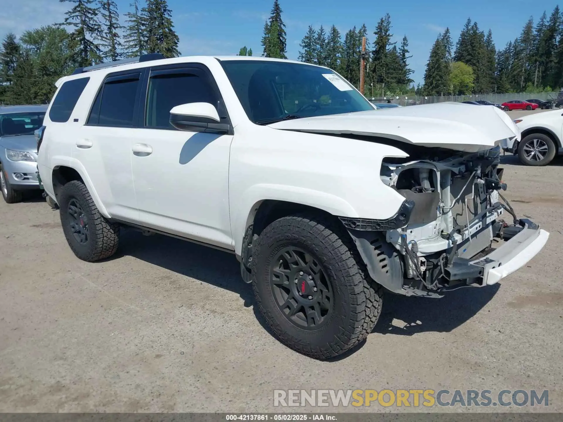 1 Photograph of a damaged car JTEZU5JRXK5209477 TOYOTA 4RUNNER 2019