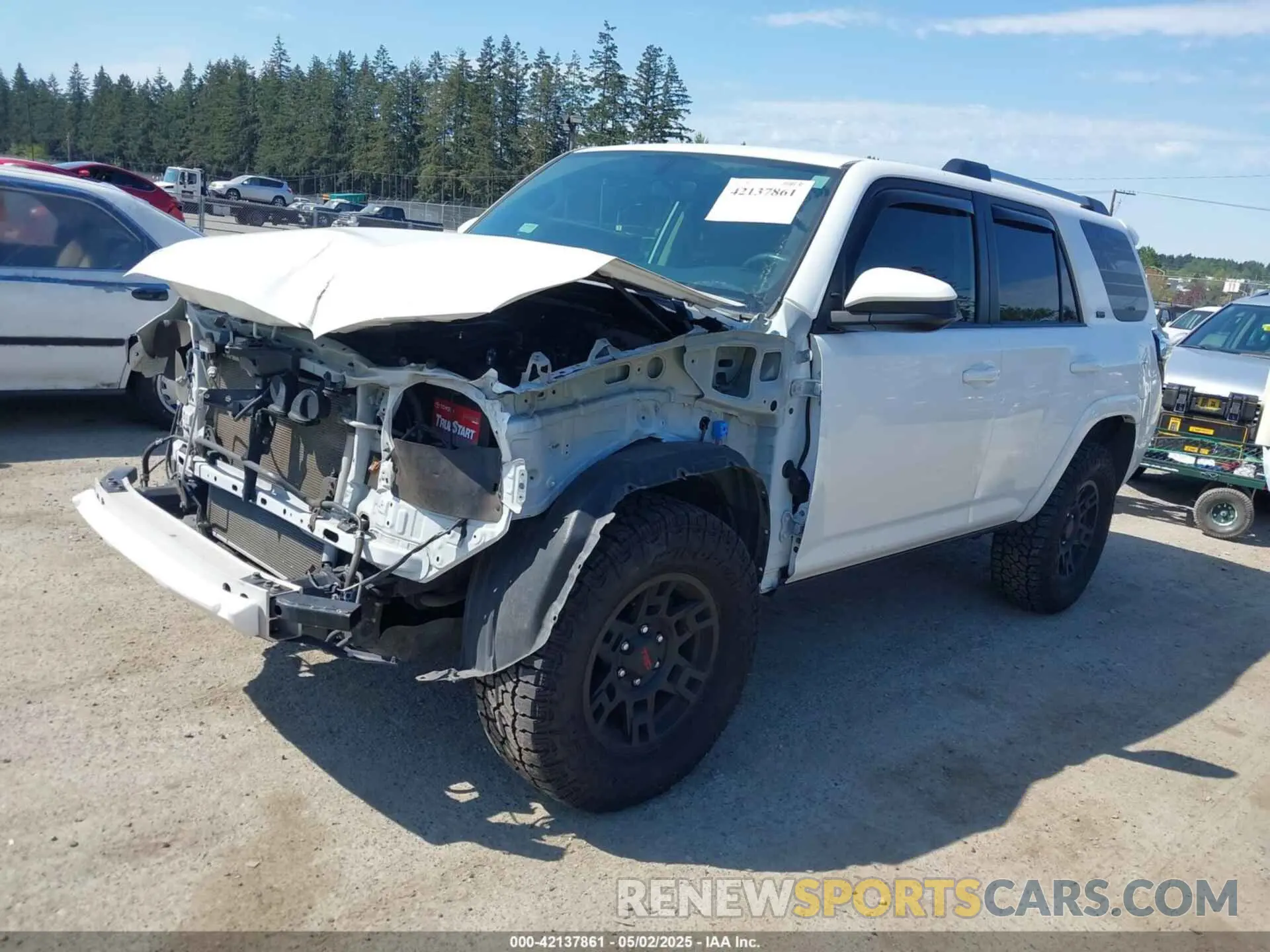 2 Photograph of a damaged car JTEZU5JRXK5209477 TOYOTA 4RUNNER 2019