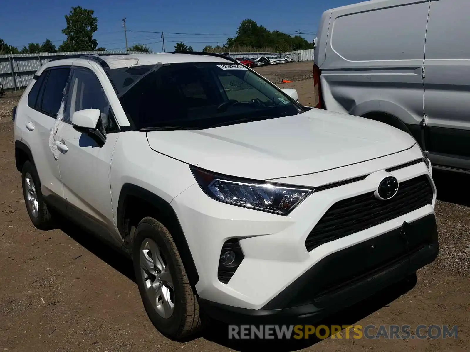 1 Photograph of a damaged car 2T3P1RFV6LC092719 TOYOTA 4RUNNER 2020