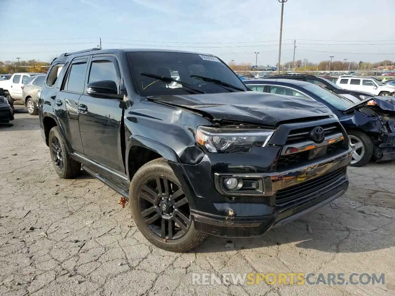 1 Photograph of a damaged car JTEBU5JR0L5738326 TOYOTA 4RUNNER 2020