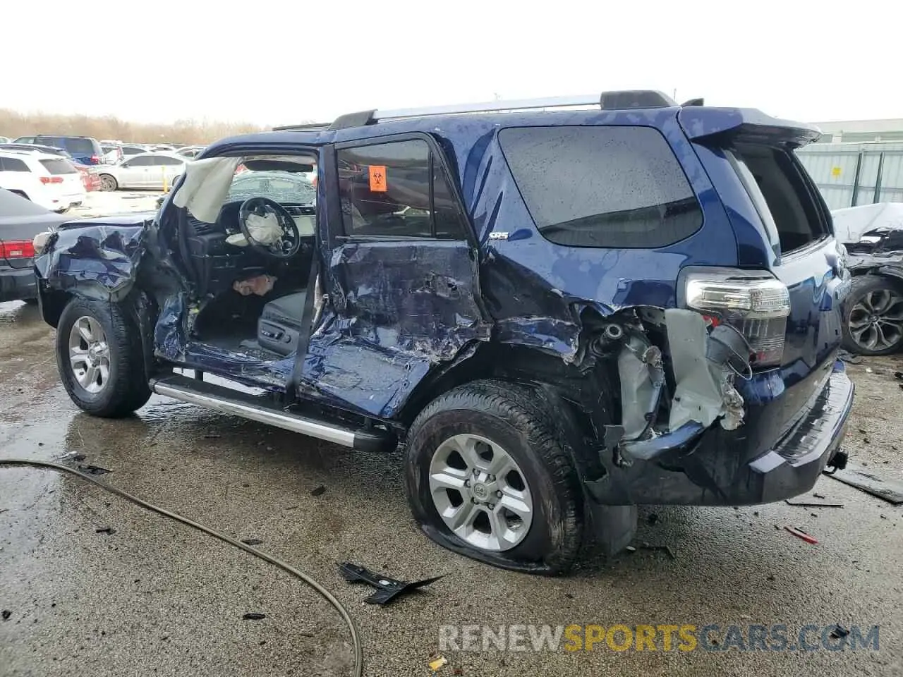 2 Photograph of a damaged car JTEBU5JR0L5745115 TOYOTA 4RUNNER 2020