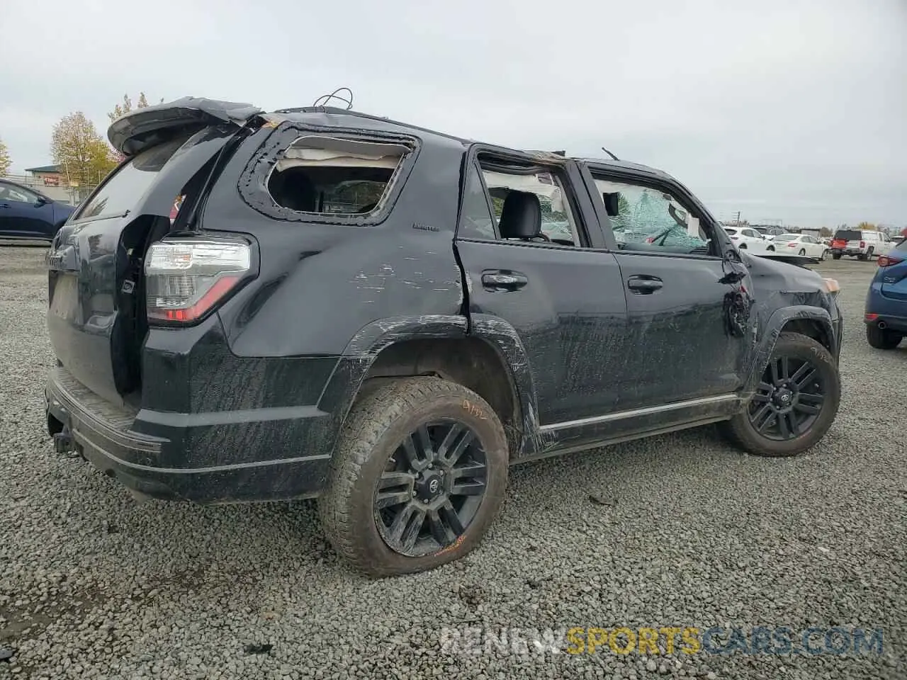 3 Photograph of a damaged car JTEBU5JR0L5752775 TOYOTA 4RUNNER 2020