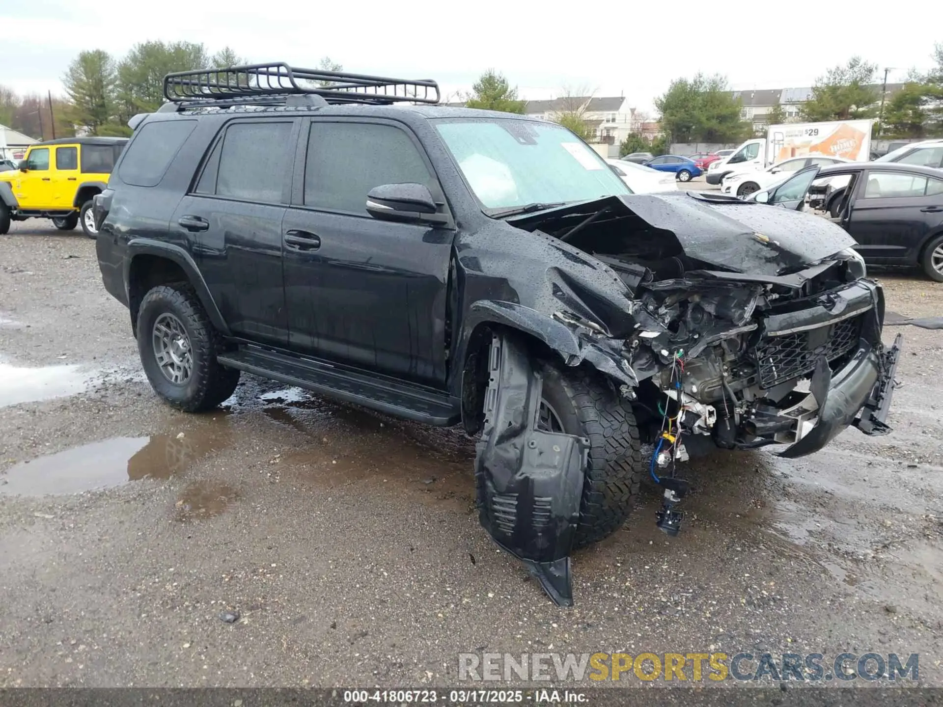 1 Photograph of a damaged car JTEBU5JR0L5758804 TOYOTA 4RUNNER 2020