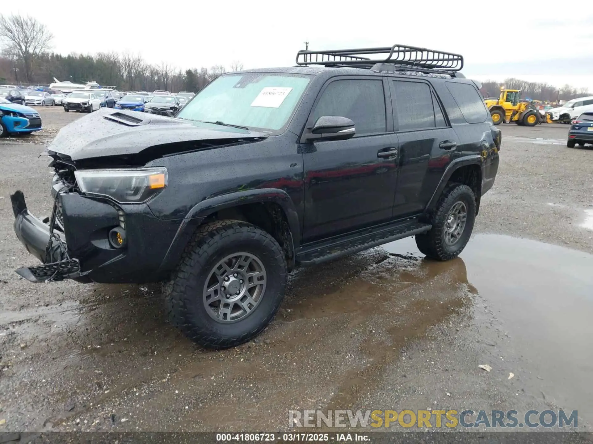 2 Photograph of a damaged car JTEBU5JR0L5758804 TOYOTA 4RUNNER 2020