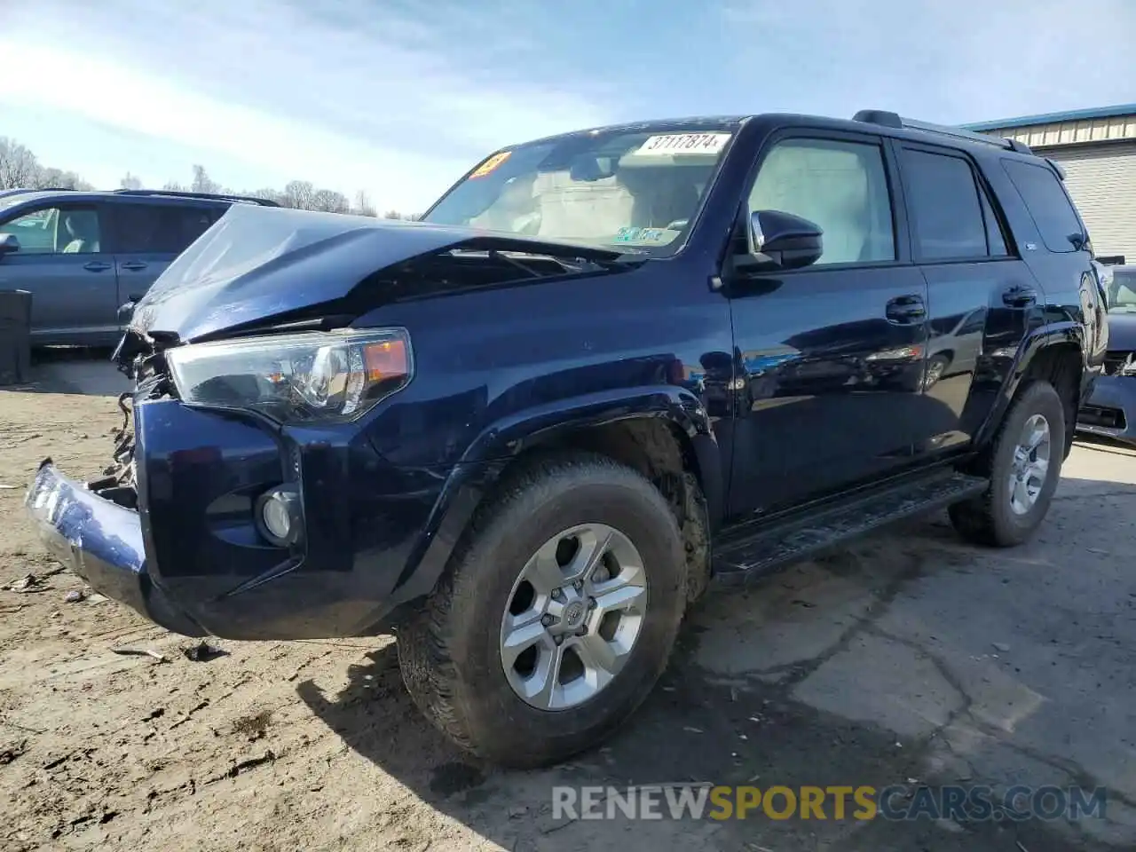 1 Photograph of a damaged car JTEBU5JR0L5765963 TOYOTA 4RUNNER 2020