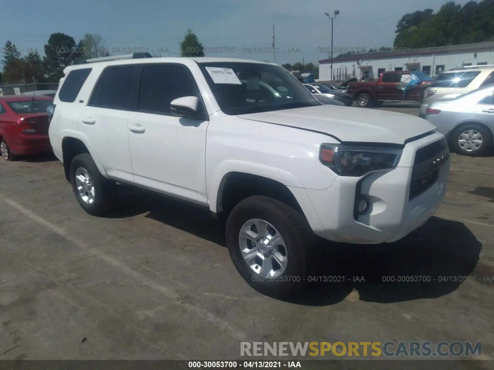 1 Photograph of a damaged car JTEBU5JR0L5787803 TOYOTA 4RUNNER 2020