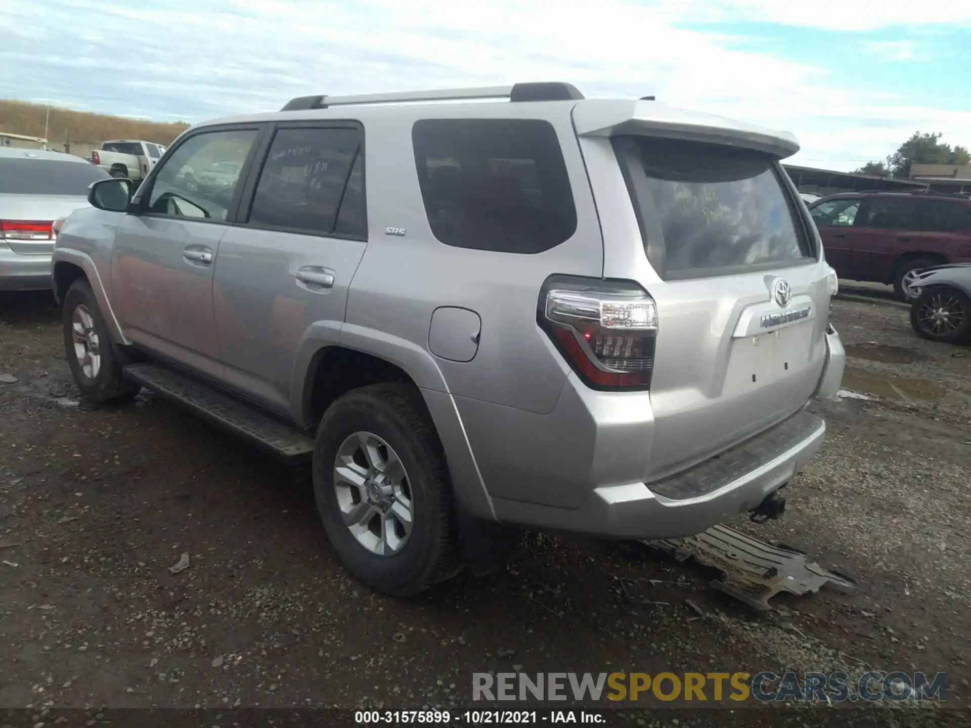 3 Photograph of a damaged car JTEBU5JR0L5788658 TOYOTA 4RUNNER 2020