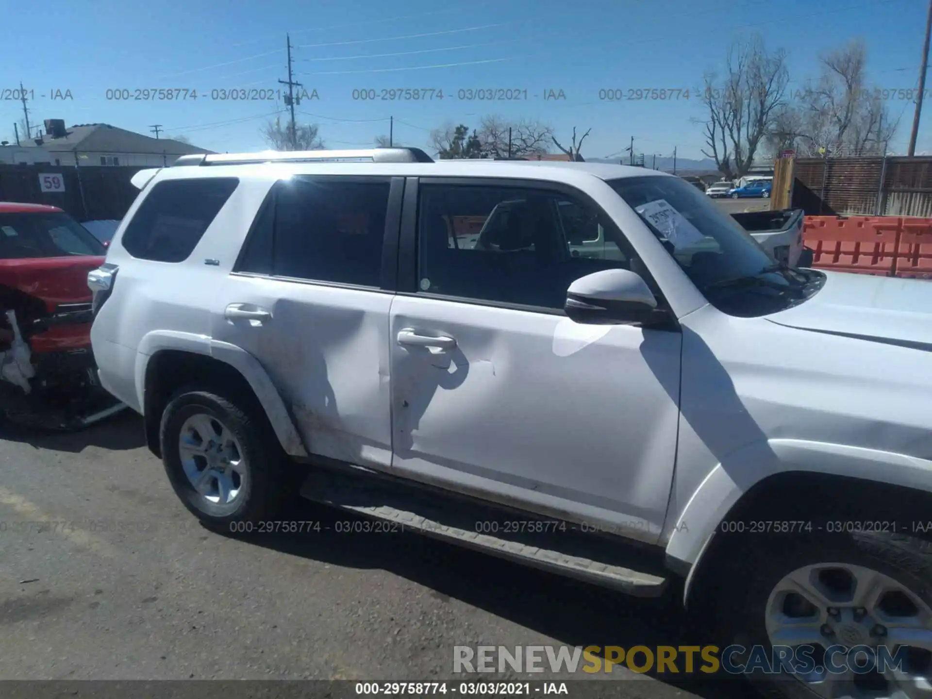 6 Photograph of a damaged car JTEBU5JR0L5789700 TOYOTA 4RUNNER 2020