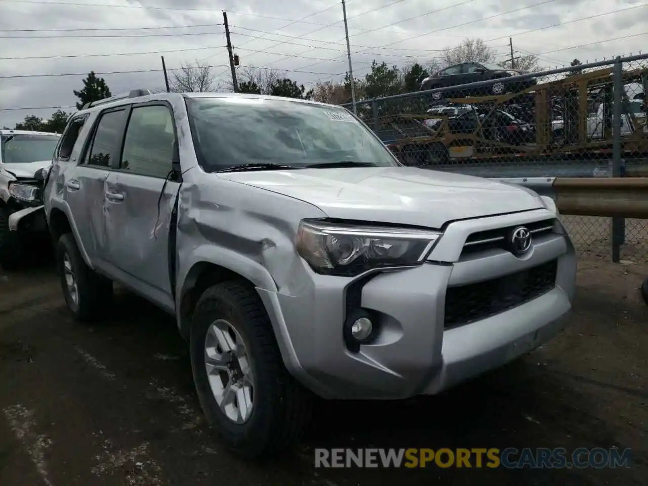 1 Photograph of a damaged car JTEBU5JR0L5790006 TOYOTA 4RUNNER 2020