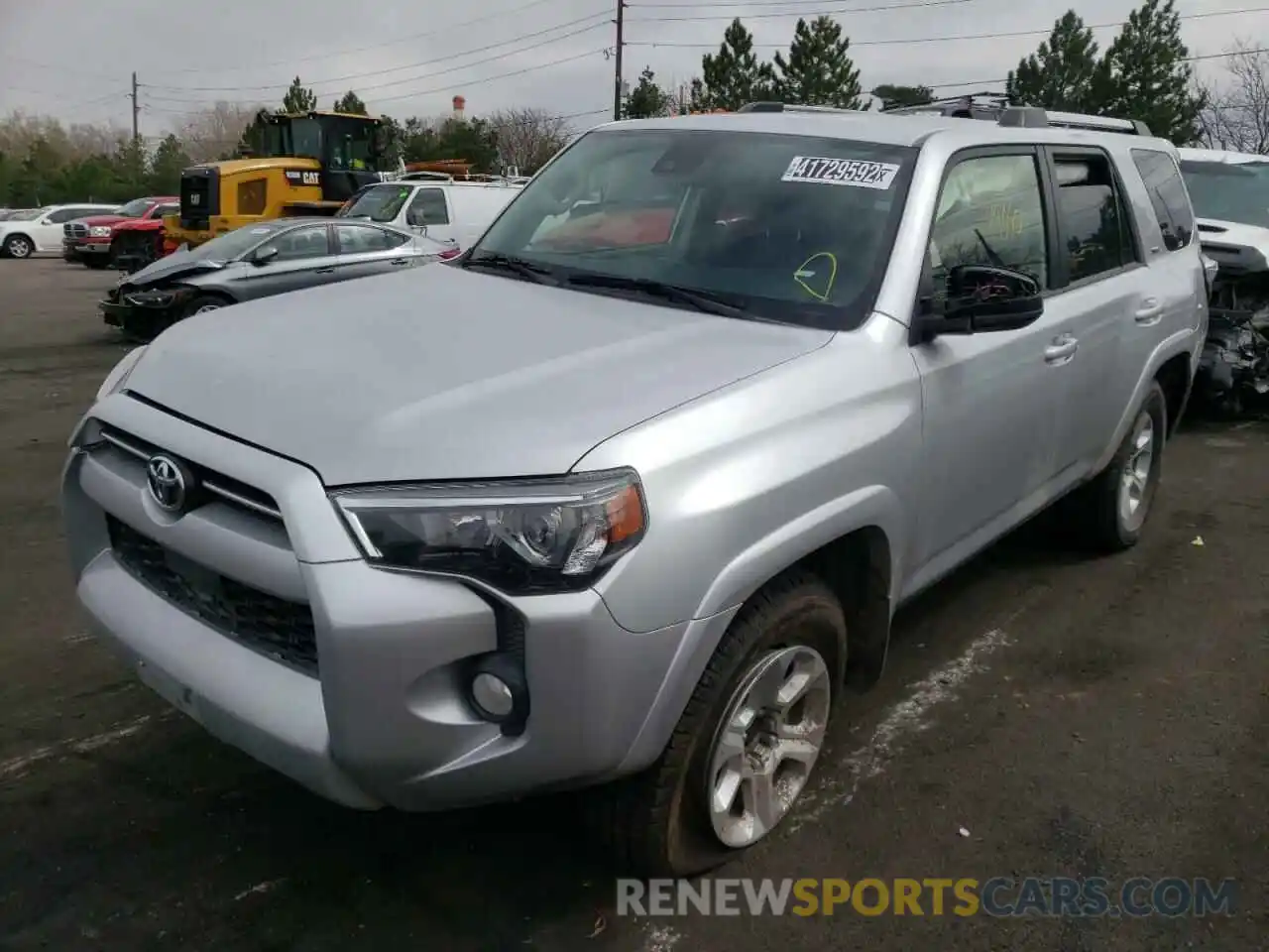 2 Photograph of a damaged car JTEBU5JR0L5790006 TOYOTA 4RUNNER 2020