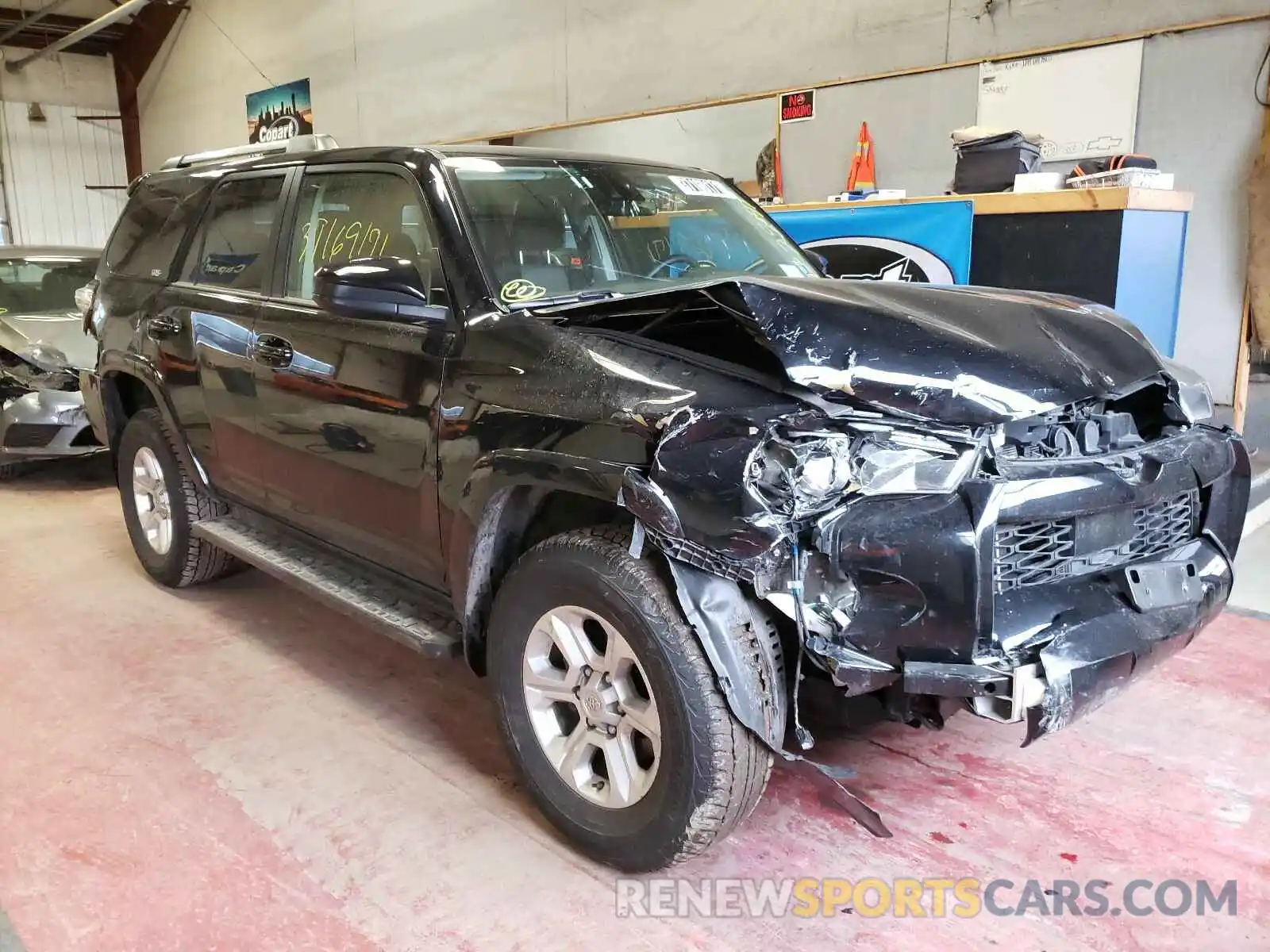 1 Photograph of a damaged car JTEBU5JR0L5791379 TOYOTA 4RUNNER 2020