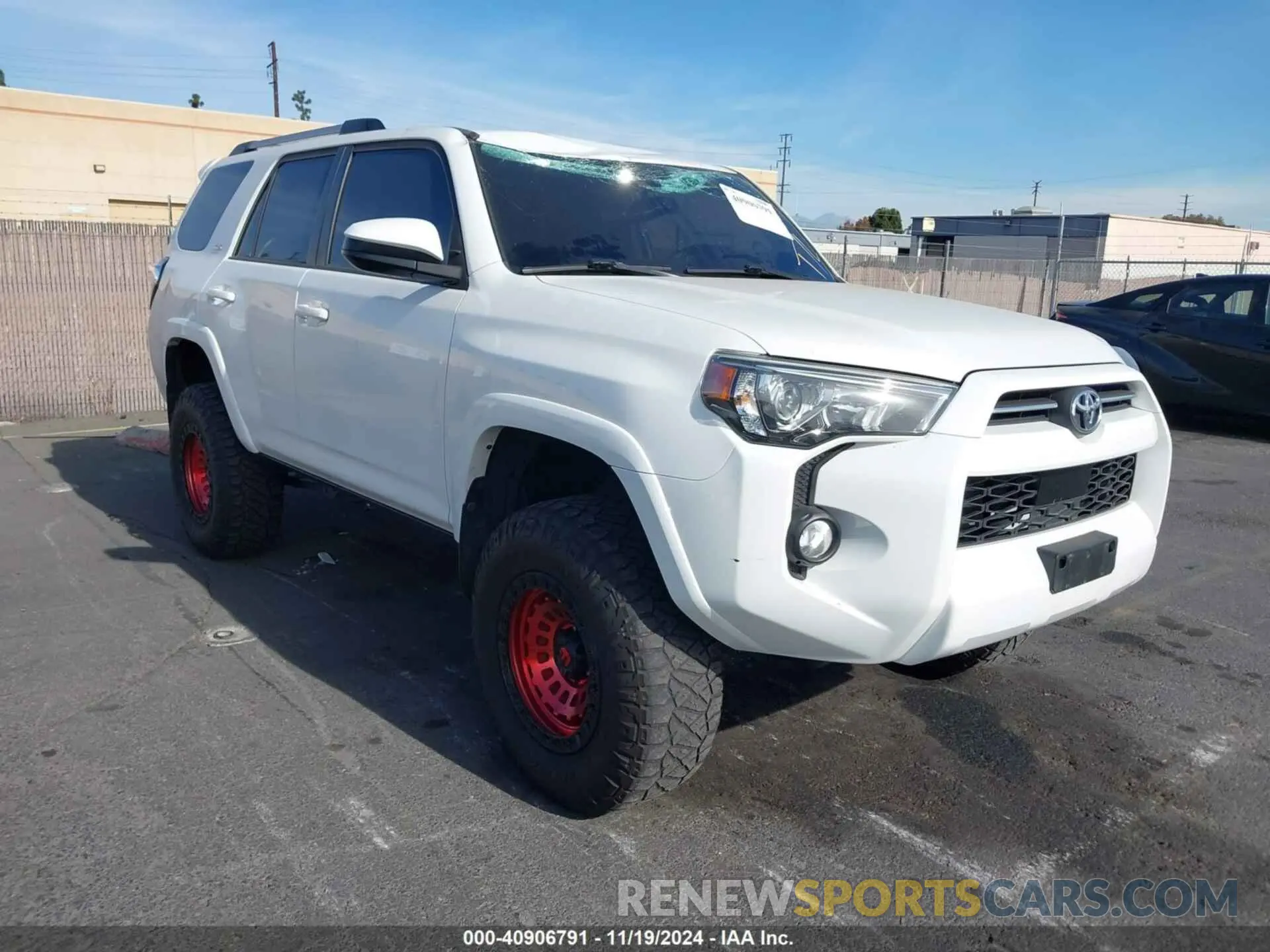 1 Photograph of a damaged car JTEBU5JR0L5791477 TOYOTA 4RUNNER 2020