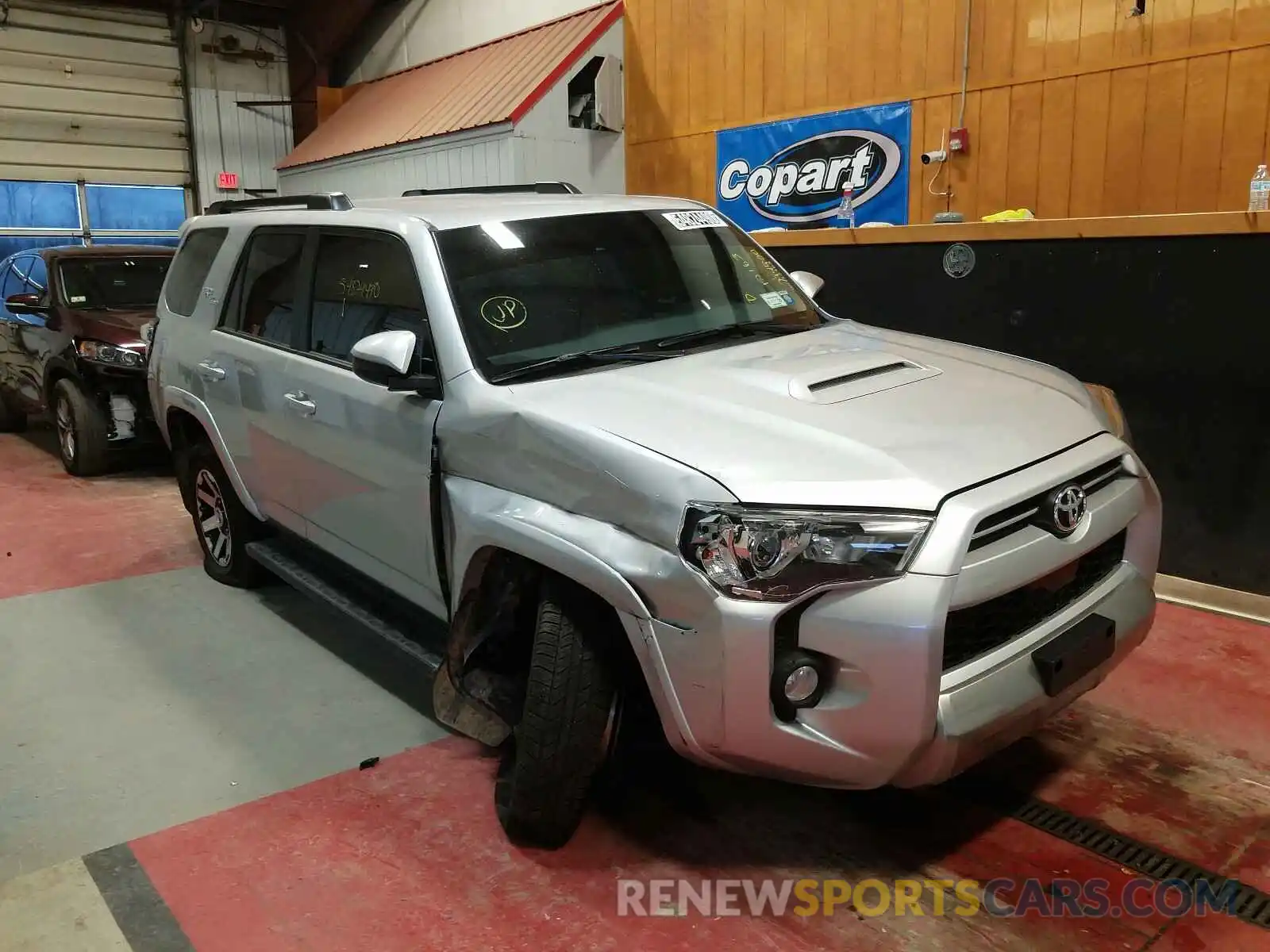 1 Photograph of a damaged car JTEBU5JR0L5794900 TOYOTA 4RUNNER 2020