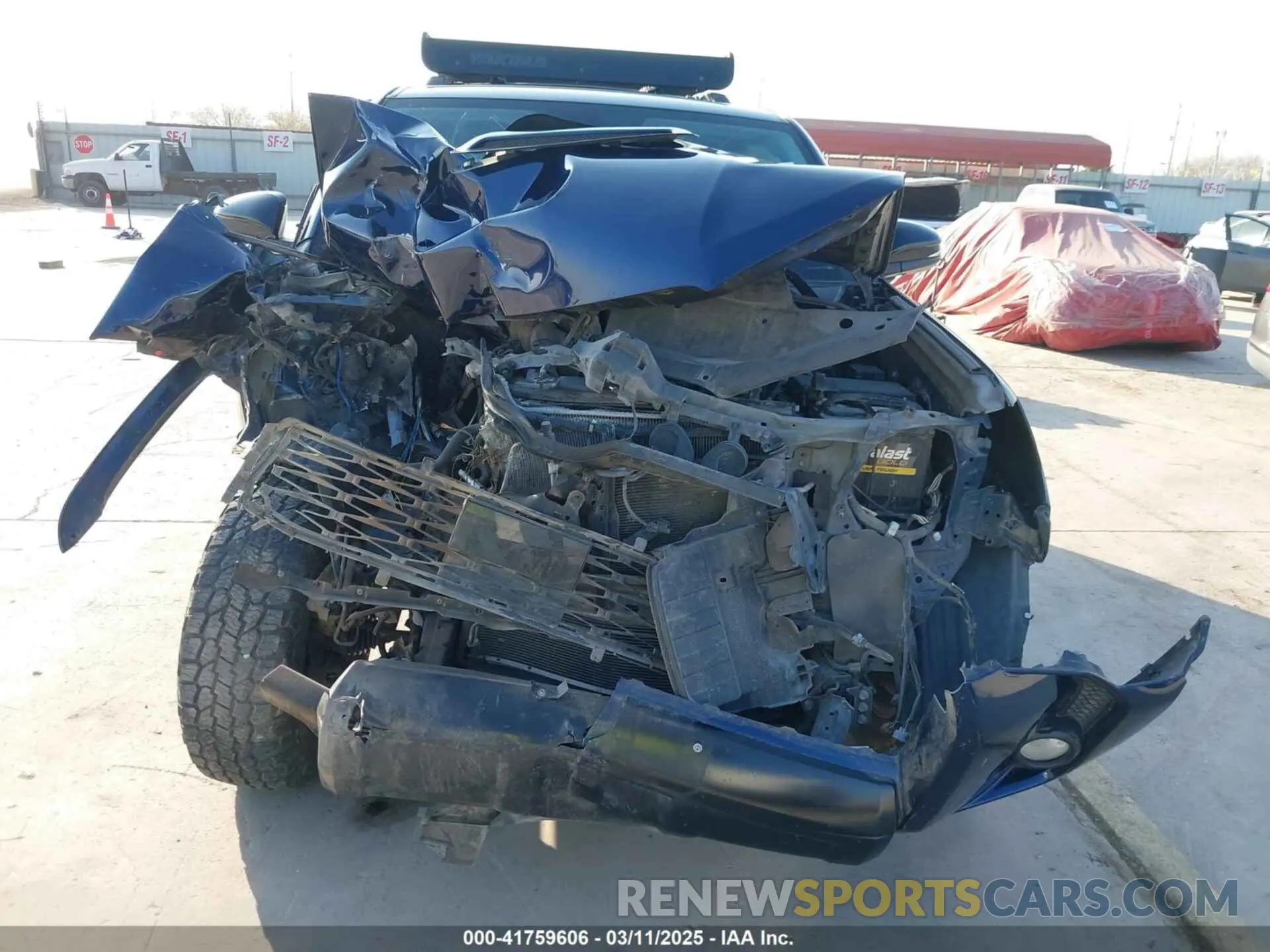 13 Photograph of a damaged car JTEBU5JR0L5800176 TOYOTA 4RUNNER 2020