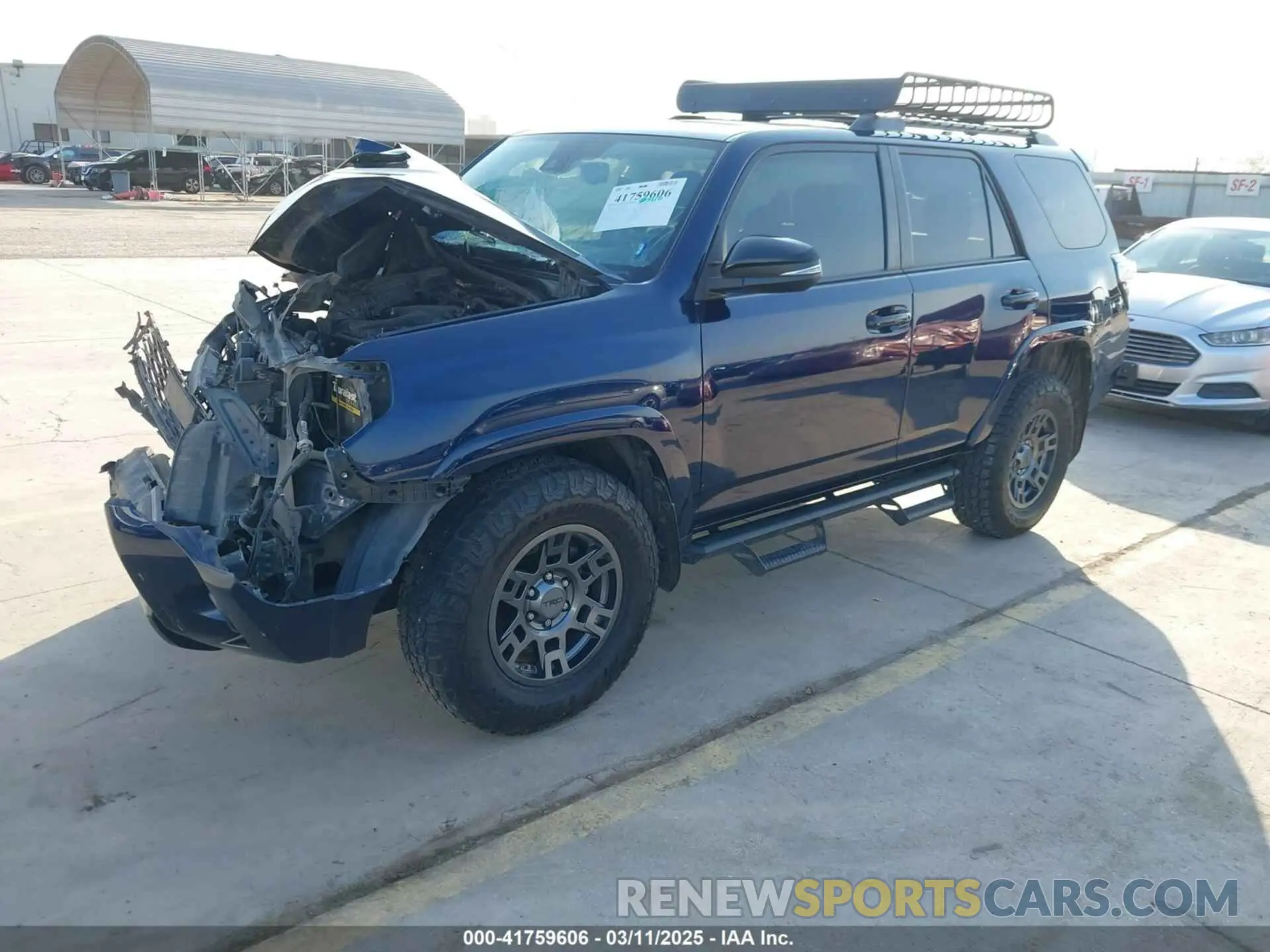 2 Photograph of a damaged car JTEBU5JR0L5800176 TOYOTA 4RUNNER 2020