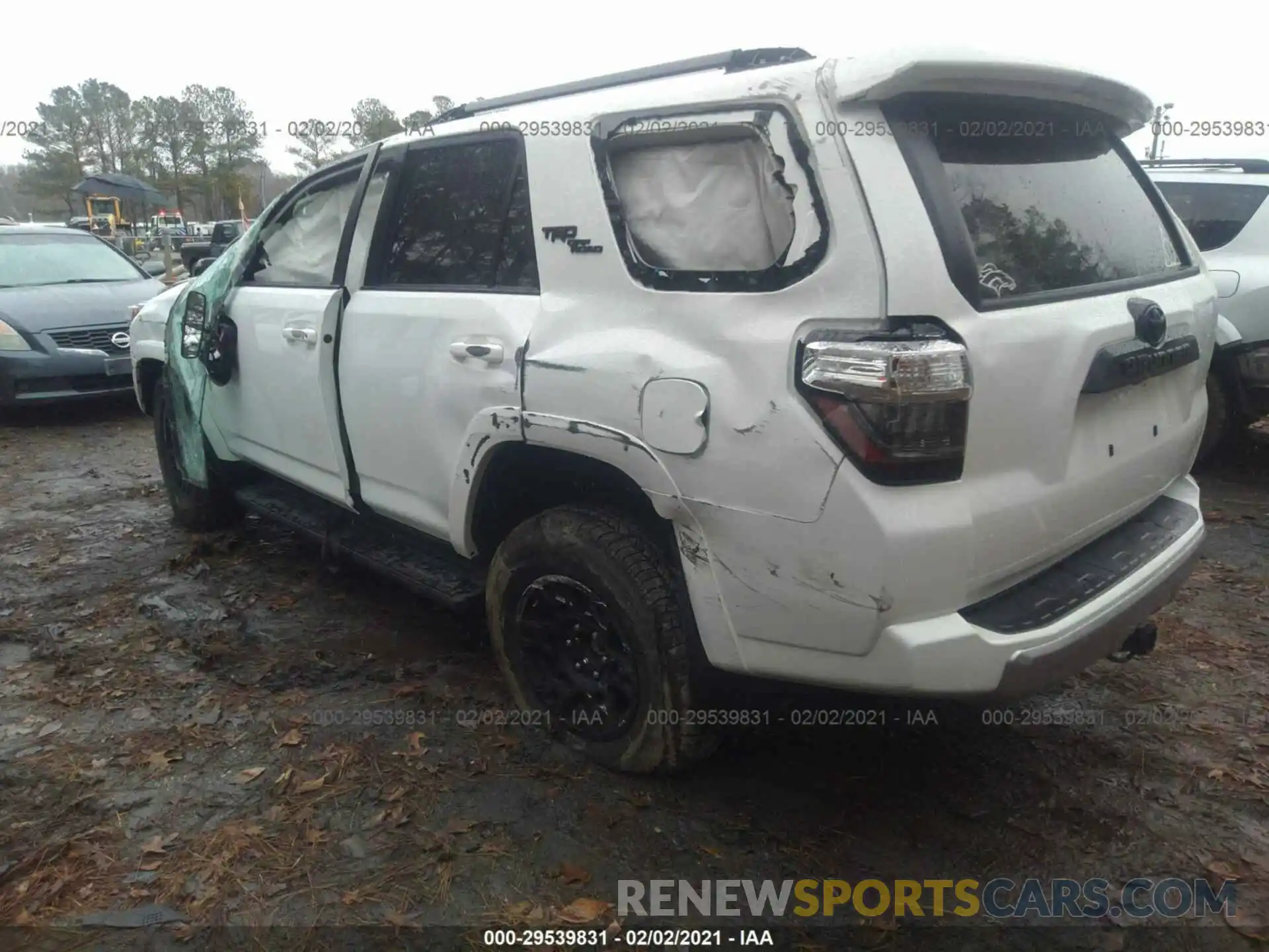 3 Photograph of a damaged car JTEBU5JR0L5805877 TOYOTA 4RUNNER 2020