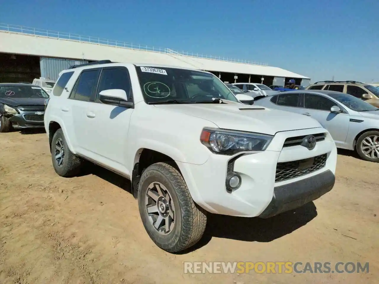 1 Photograph of a damaged car JTEBU5JR0L5809007 TOYOTA 4RUNNER 2020