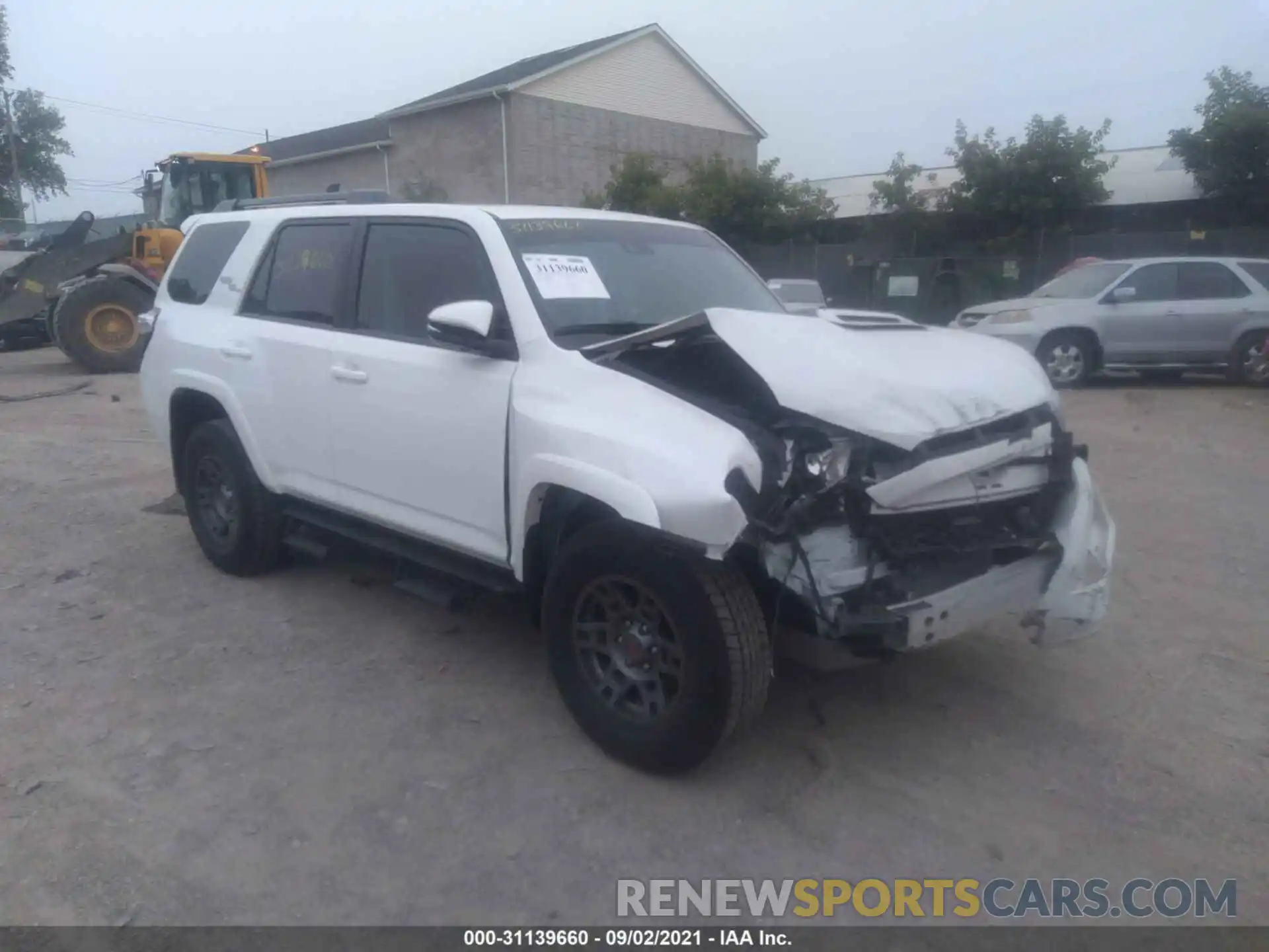 1 Photograph of a damaged car JTEBU5JR0L5830150 TOYOTA 4RUNNER 2020