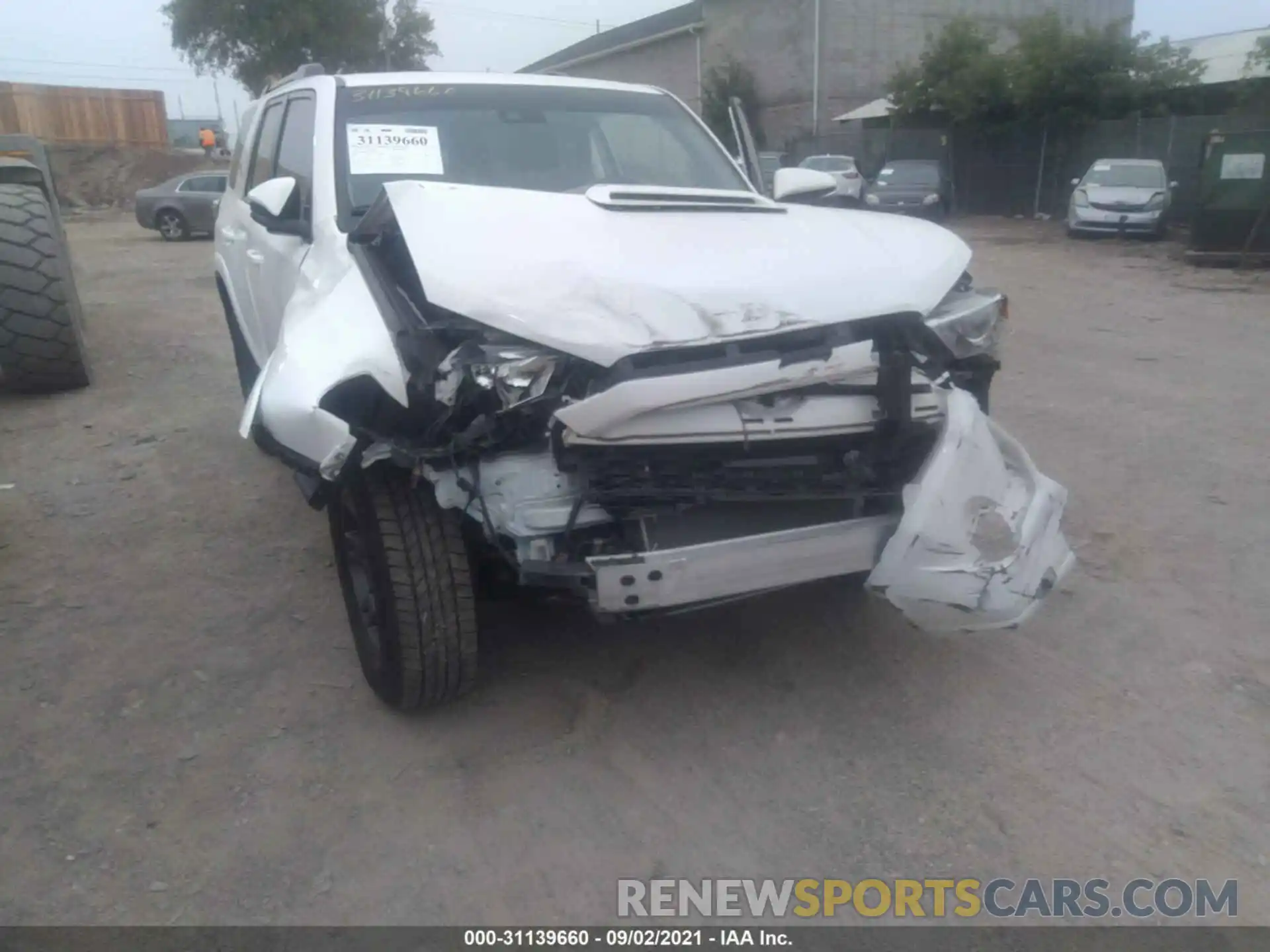 6 Photograph of a damaged car JTEBU5JR0L5830150 TOYOTA 4RUNNER 2020