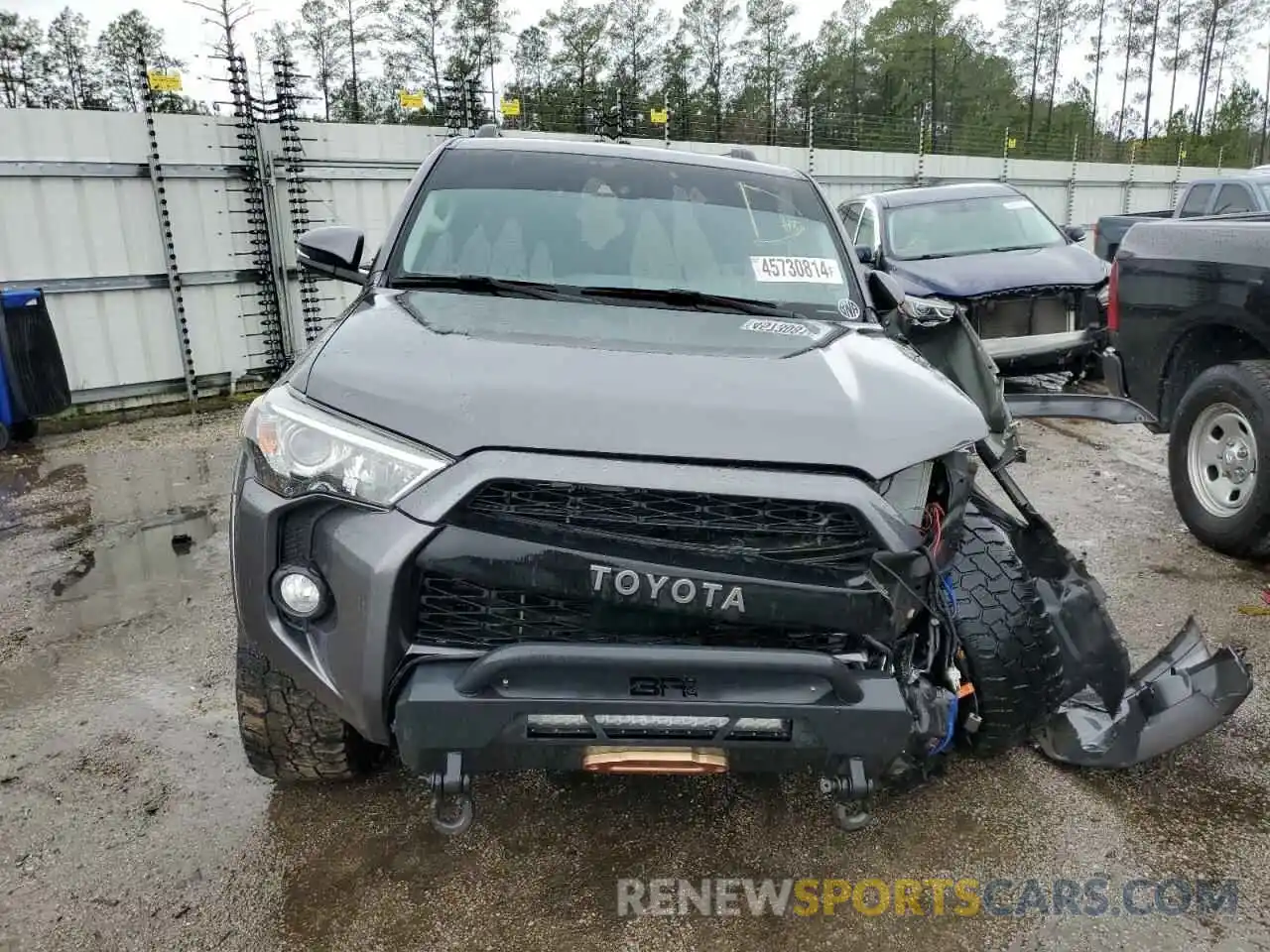 5 Photograph of a damaged car JTEBU5JR0L5831217 TOYOTA 4RUNNER 2020