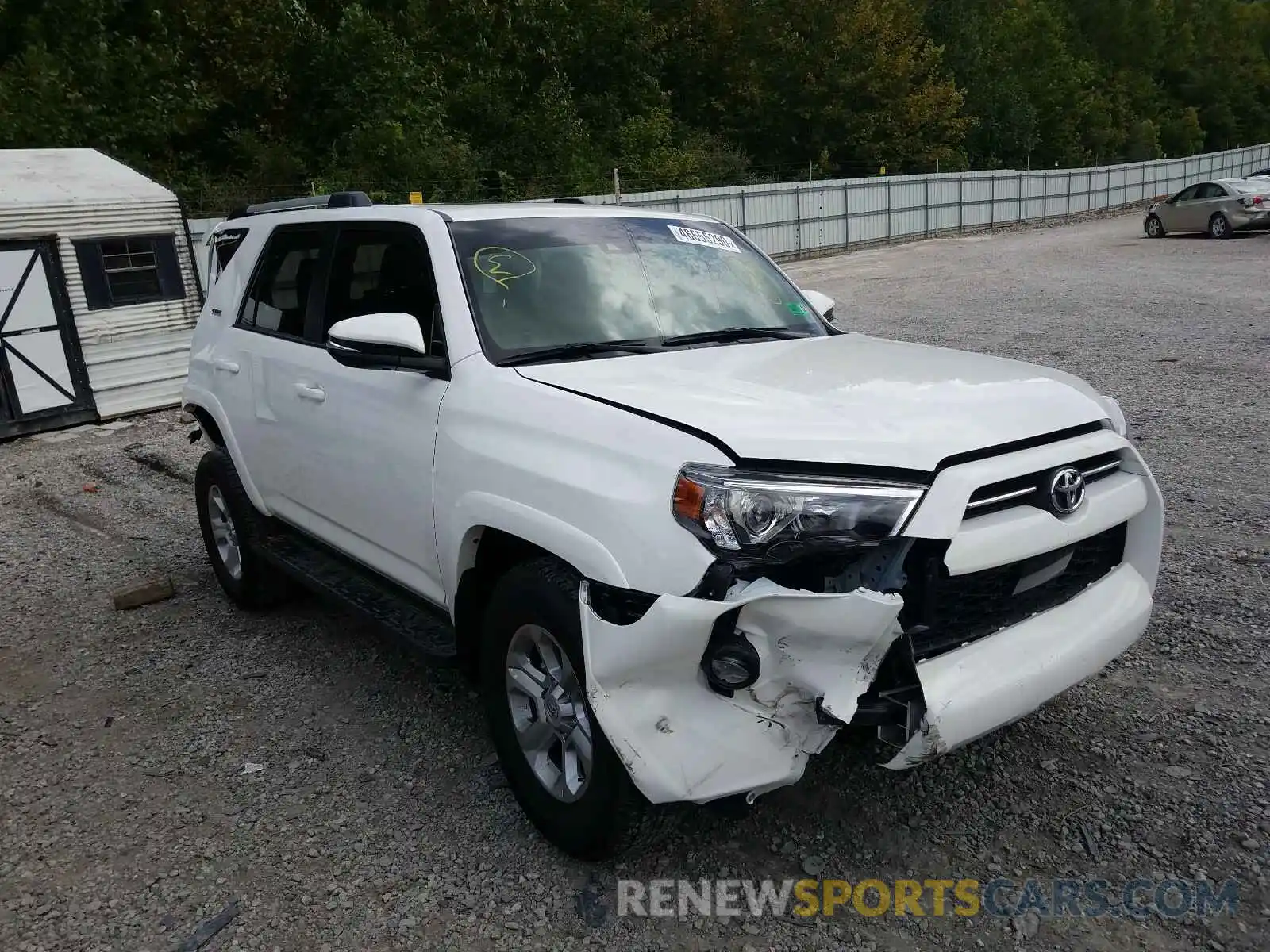 1 Photograph of a damaged car JTEBU5JR1L5738237 TOYOTA 4RUNNER 2020