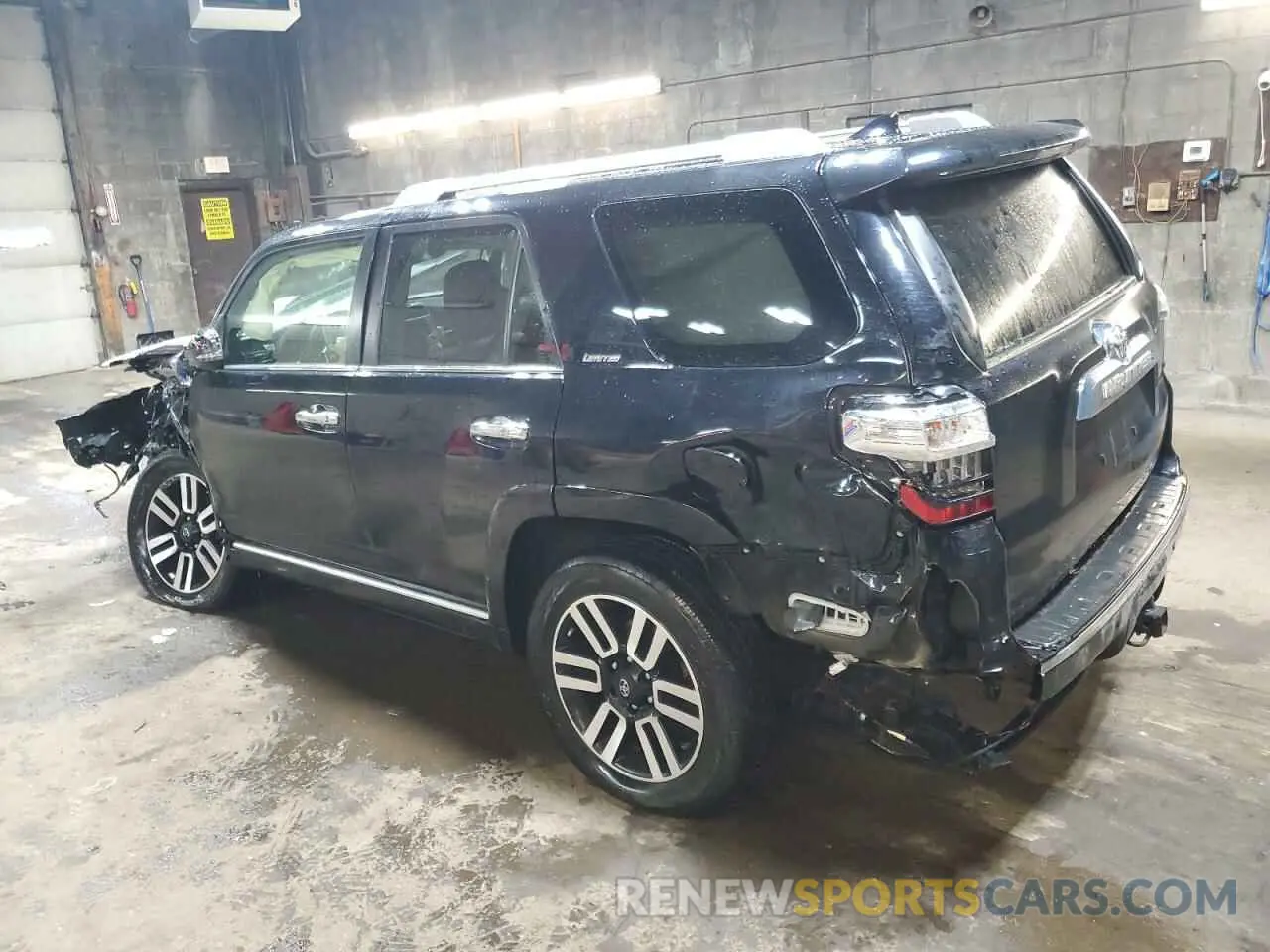2 Photograph of a damaged car JTEBU5JR1L5742496 TOYOTA 4RUNNER 2020
