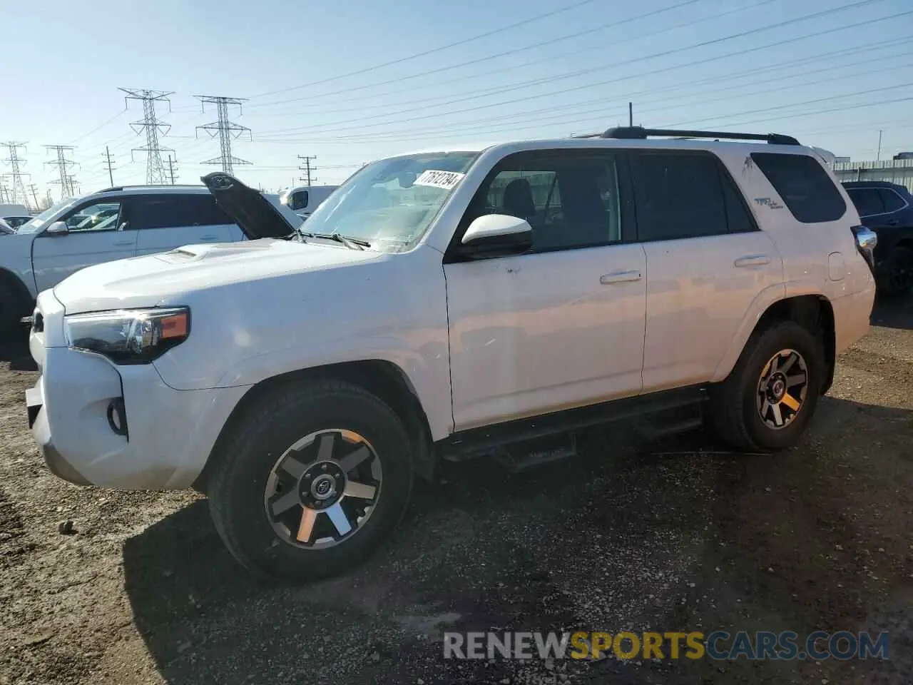 1 Photograph of a damaged car JTEBU5JR1L5770587 TOYOTA 4RUNNER 2020