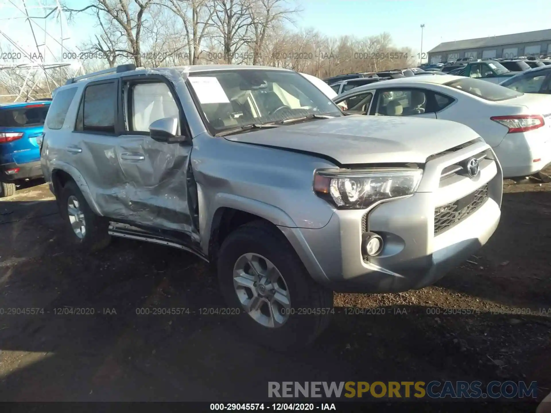 1 Photograph of a damaged car JTEBU5JR1L5789298 TOYOTA 4RUNNER 2020