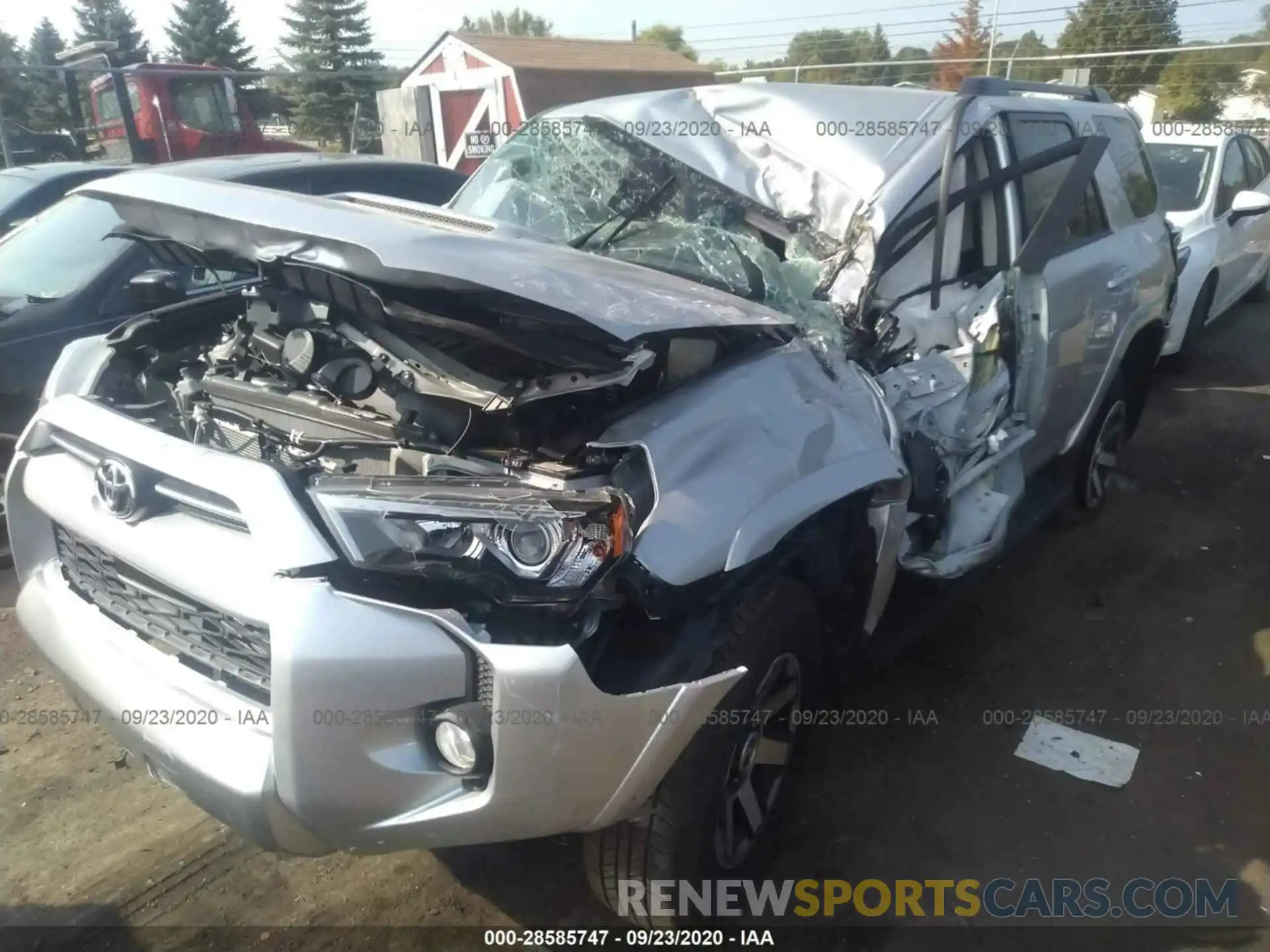 6 Photograph of a damaged car JTEBU5JR1L5789401 TOYOTA 4RUNNER 2020