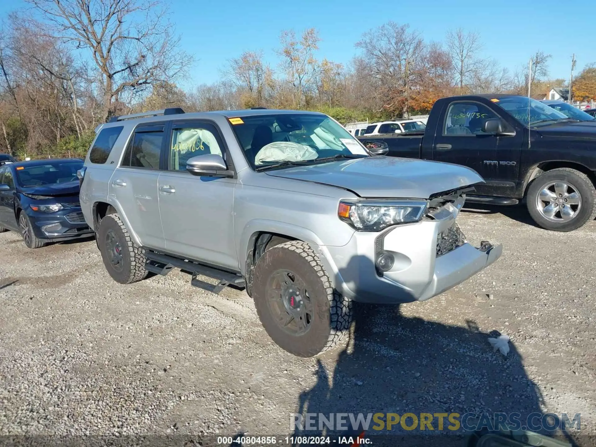1 Photograph of a damaged car JTEBU5JR1L5790810 TOYOTA 4RUNNER 2020