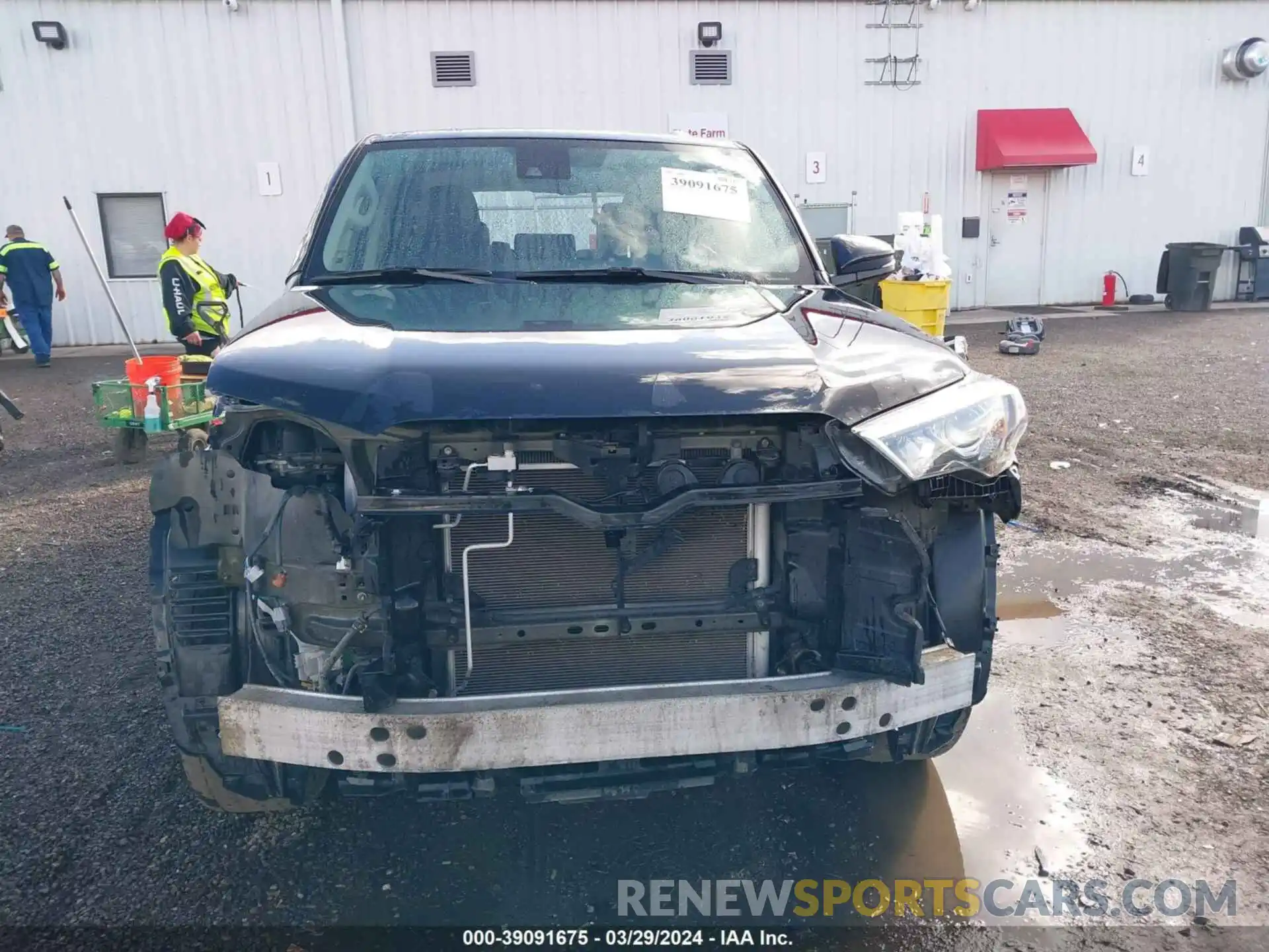 13 Photograph of a damaged car JTEBU5JR1L5807606 TOYOTA 4RUNNER 2020